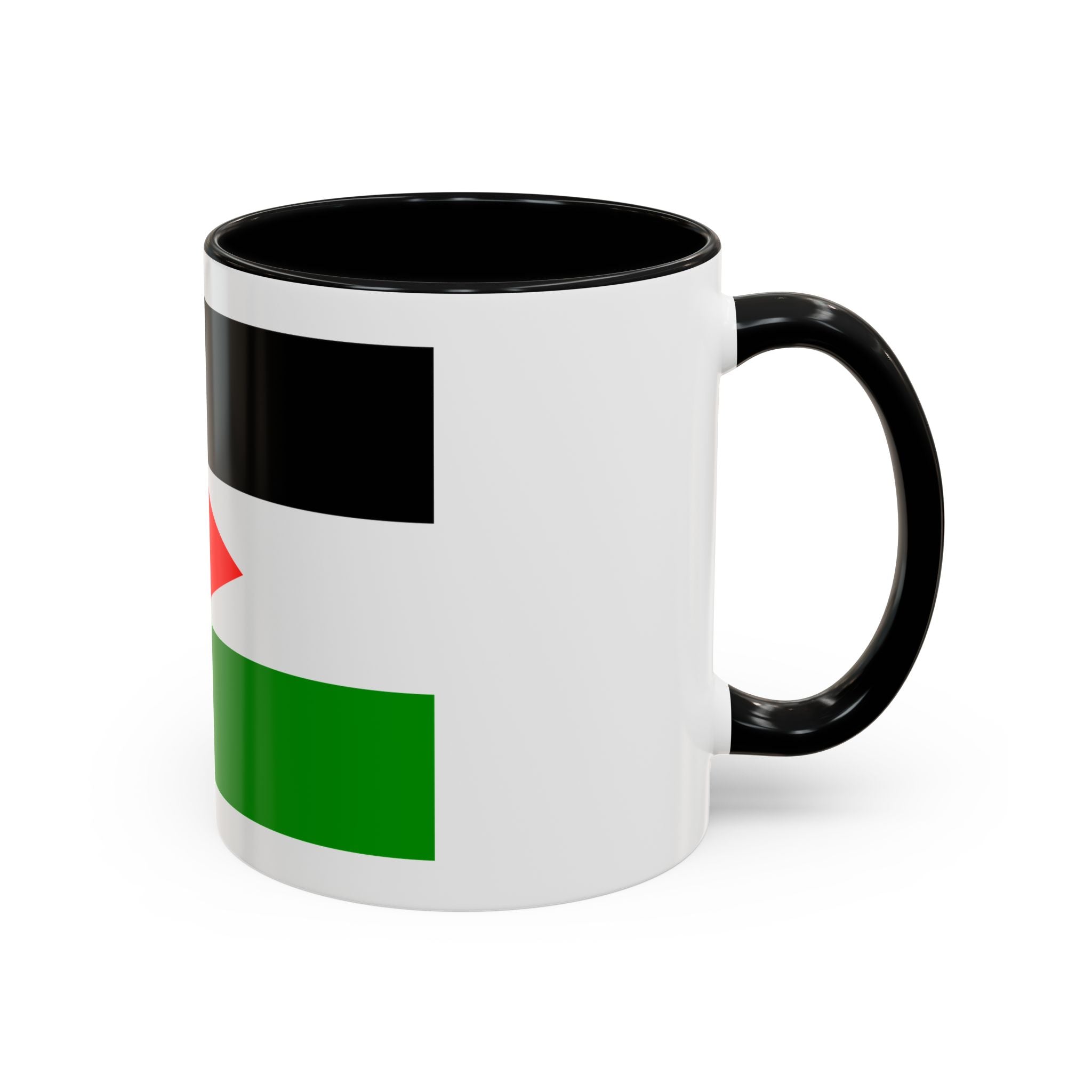 Jordan Flag Accent Coffee Mug – Patriotic Jordanian Tea & Coffee Cup (11/15oz)