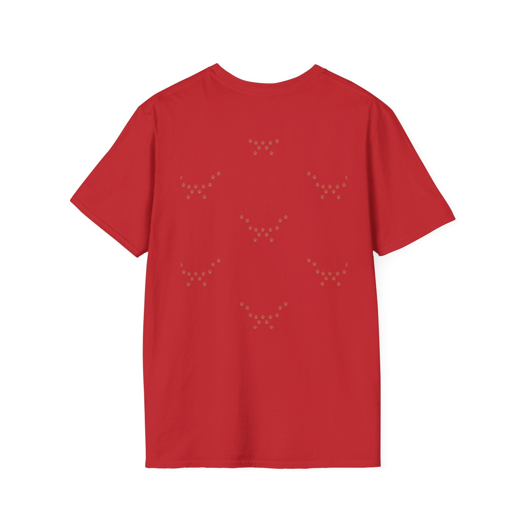 Dog Lover T-Shirt — "Home Is Where The Dog Is" Paw Print Tee