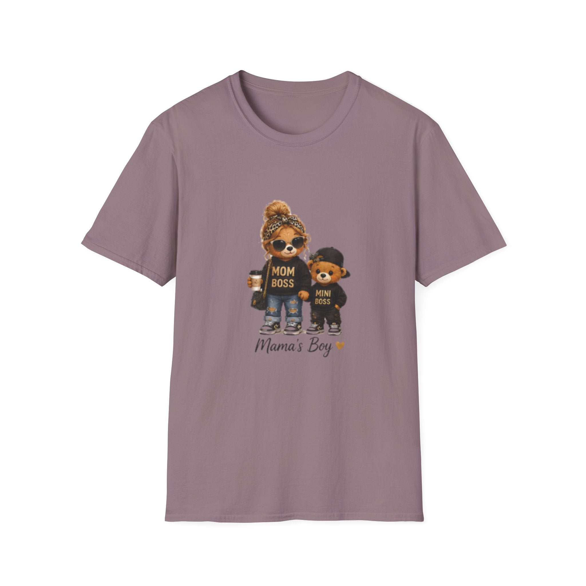 Mama’s Boy Graphic T-Shirt — Cute Mom and Son Matching Tee