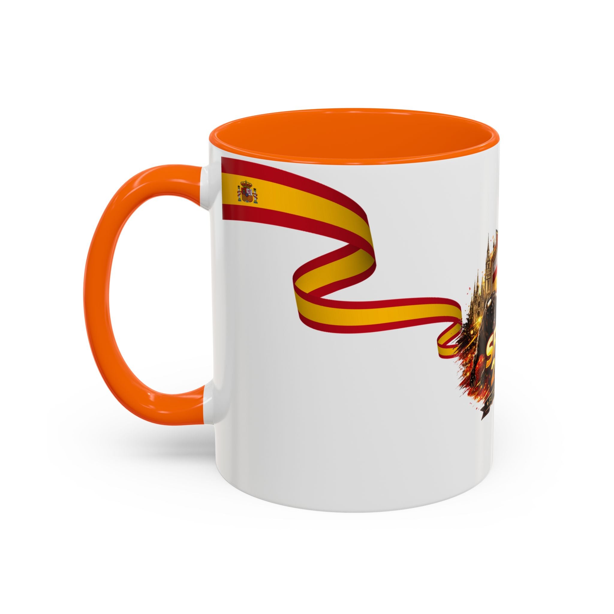 Spain 2026 Soccer Mug – Spain Futbol Fuerte Accent Coffee Cup (11/15oz)