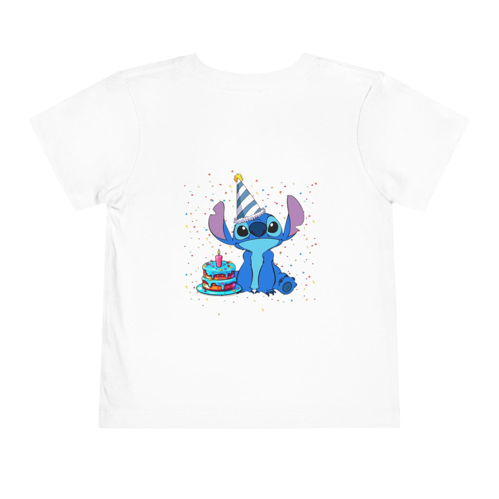 Stiche birthday Toddler Short Sleeve Tee