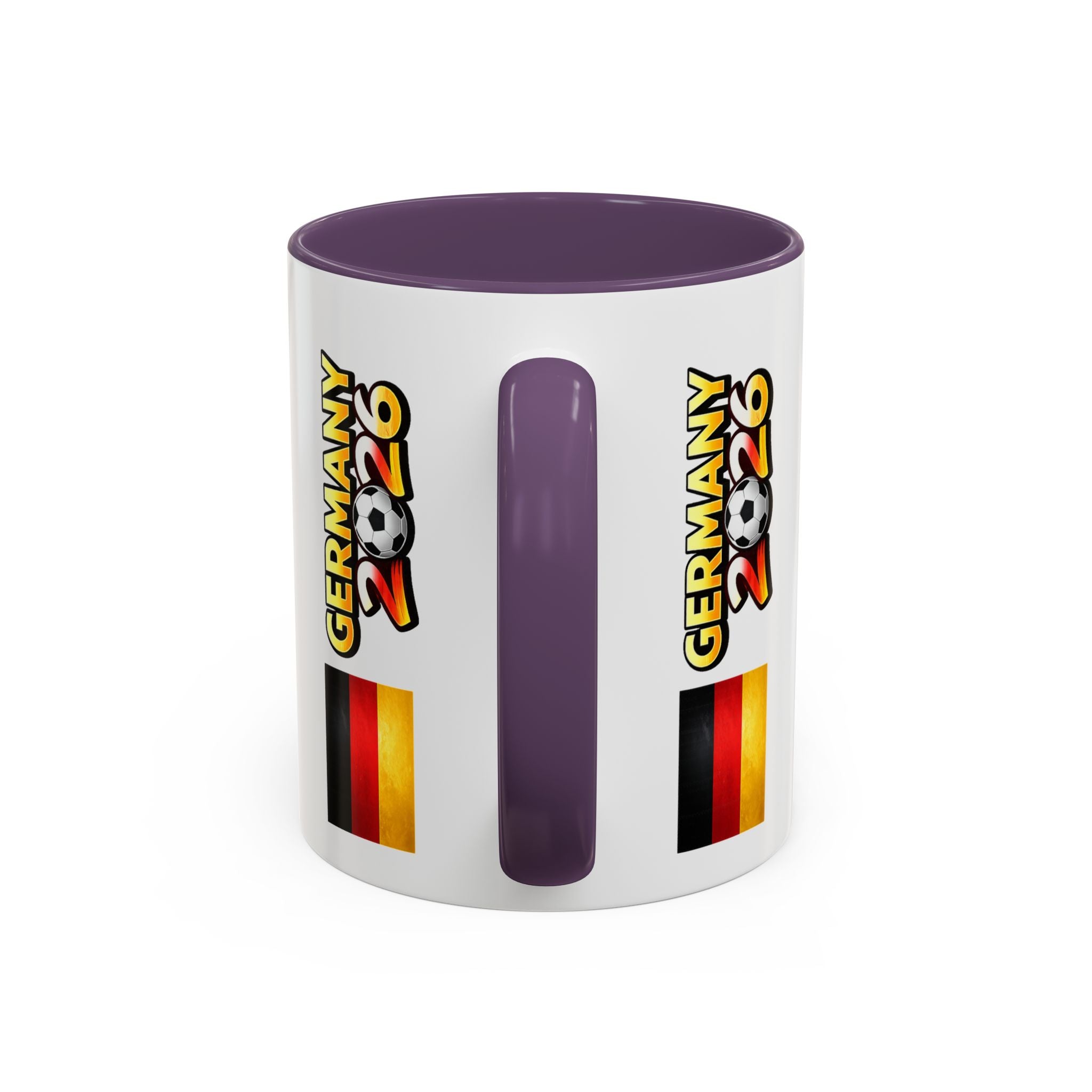 Germany 2026 Football Cup Coffee Mug – Soccer Fan Germany 2026 Accent Mug