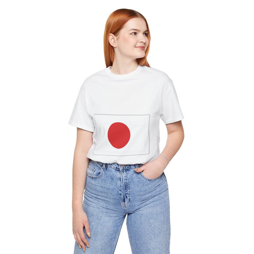 Japan Flag T-Shirt — Japanese Rising Sun Graphic Tee