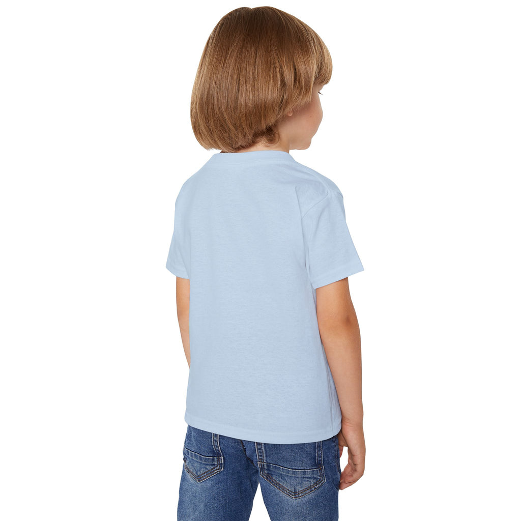 Toddler T-Shirt — Cute Eid Mubarak Sheep with Balloons (Arabic عيدكم مبارك)