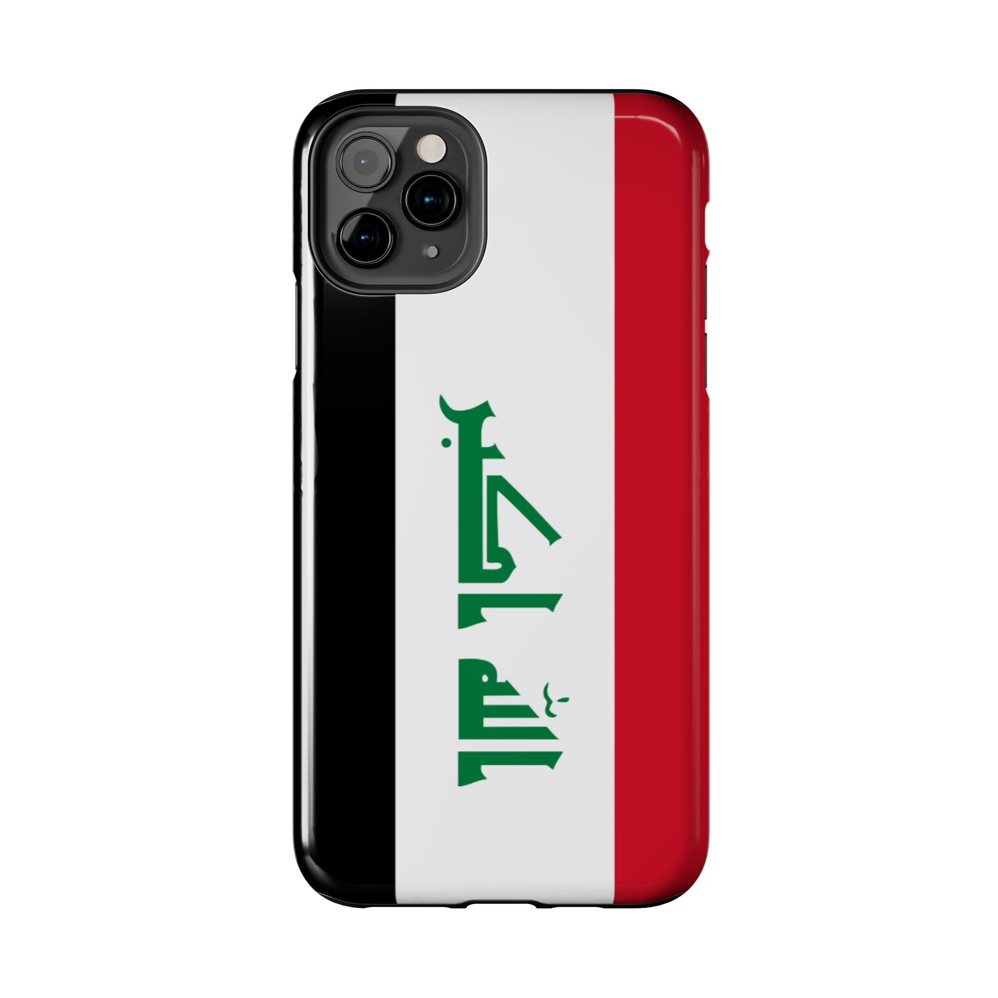 Iraq Flag Tough Phone Case — Durable Patriotic iPhone/Android Cover