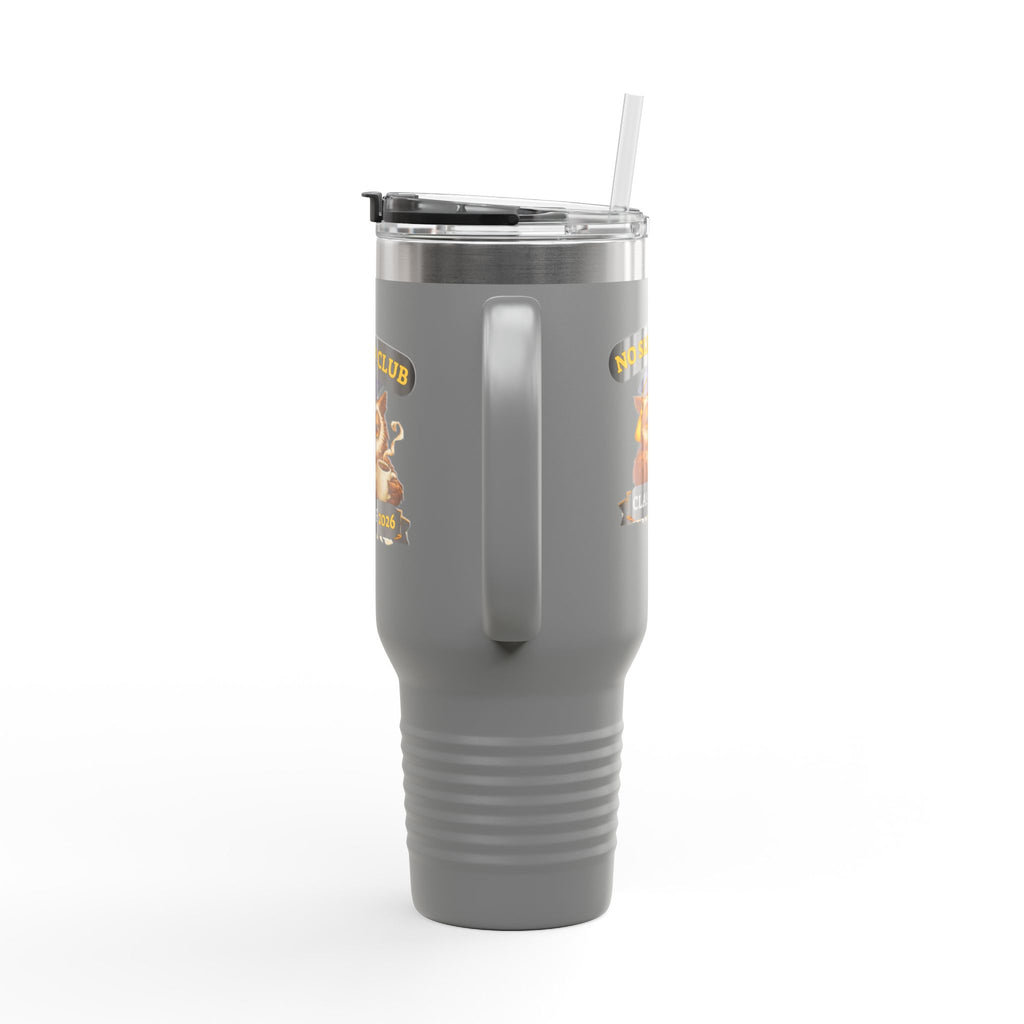 40oz Insulated Travel Mug – "No Sleep Club" Class of 2026 Graduation Tumbler