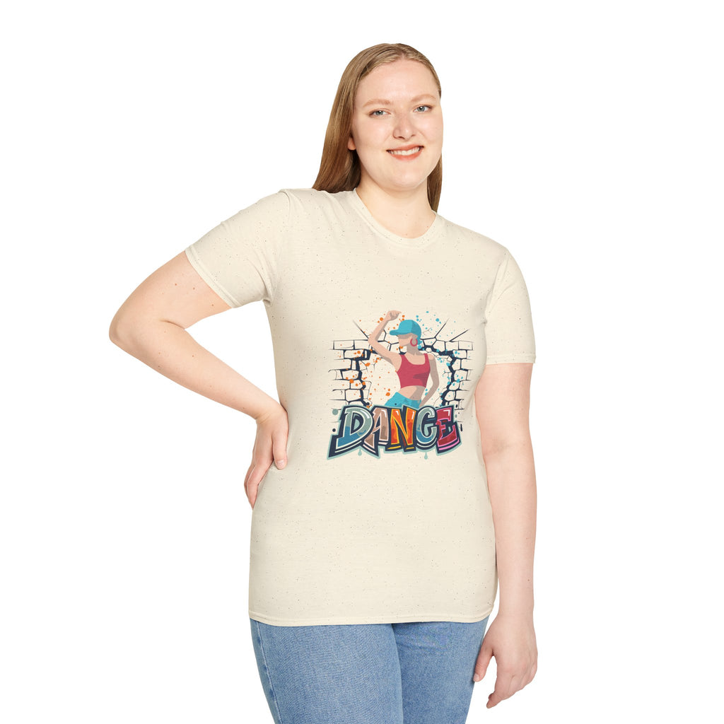 Dance Graffiti T-Shirt — Urban Street Dancer Graphic Tee