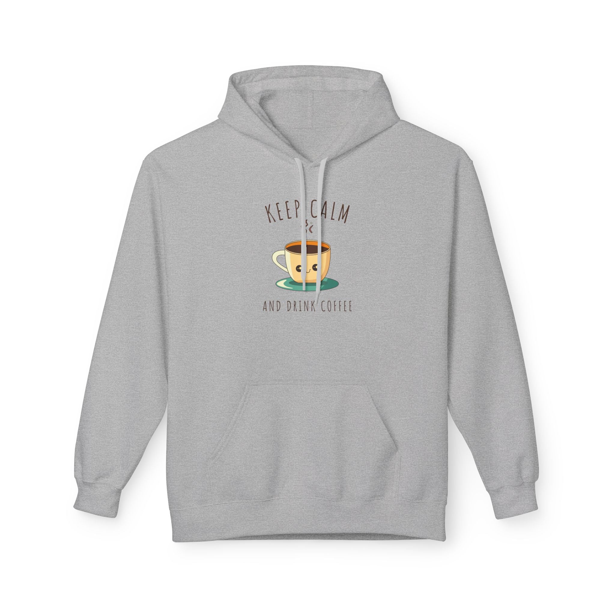 Keep calm & drink coffee Unisex Midweight Softstyle Fleece Hoodie