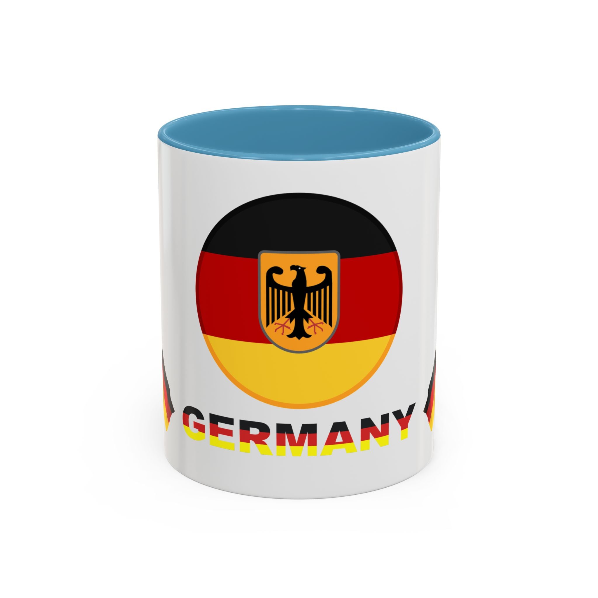 Germany Flag Coffee Mug — German Pride Accent Mug (11/15oz)