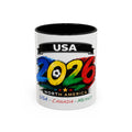 2026 North America Soccer Mug — USA Canada Mexico  Coffee Cup