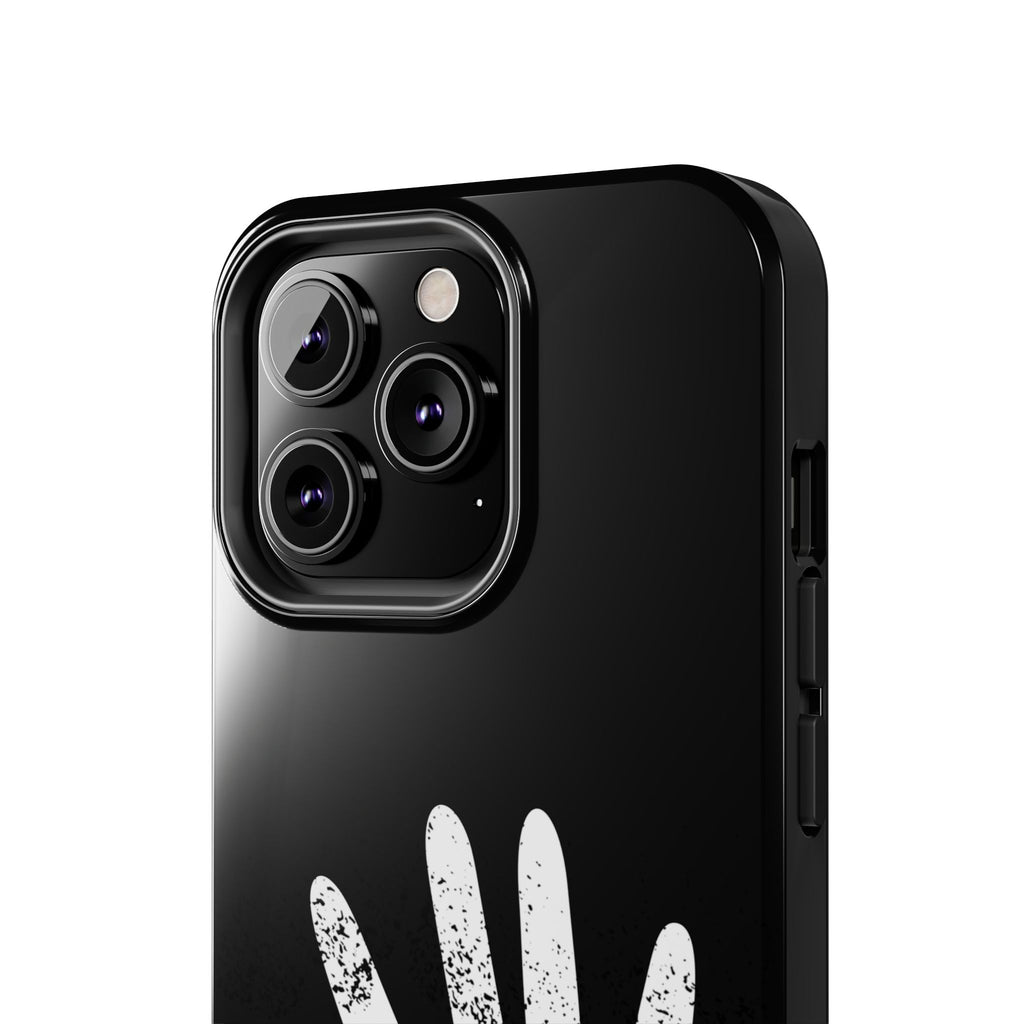 Phone Case — “Don’t Touch Me” Black Protective Tough Case