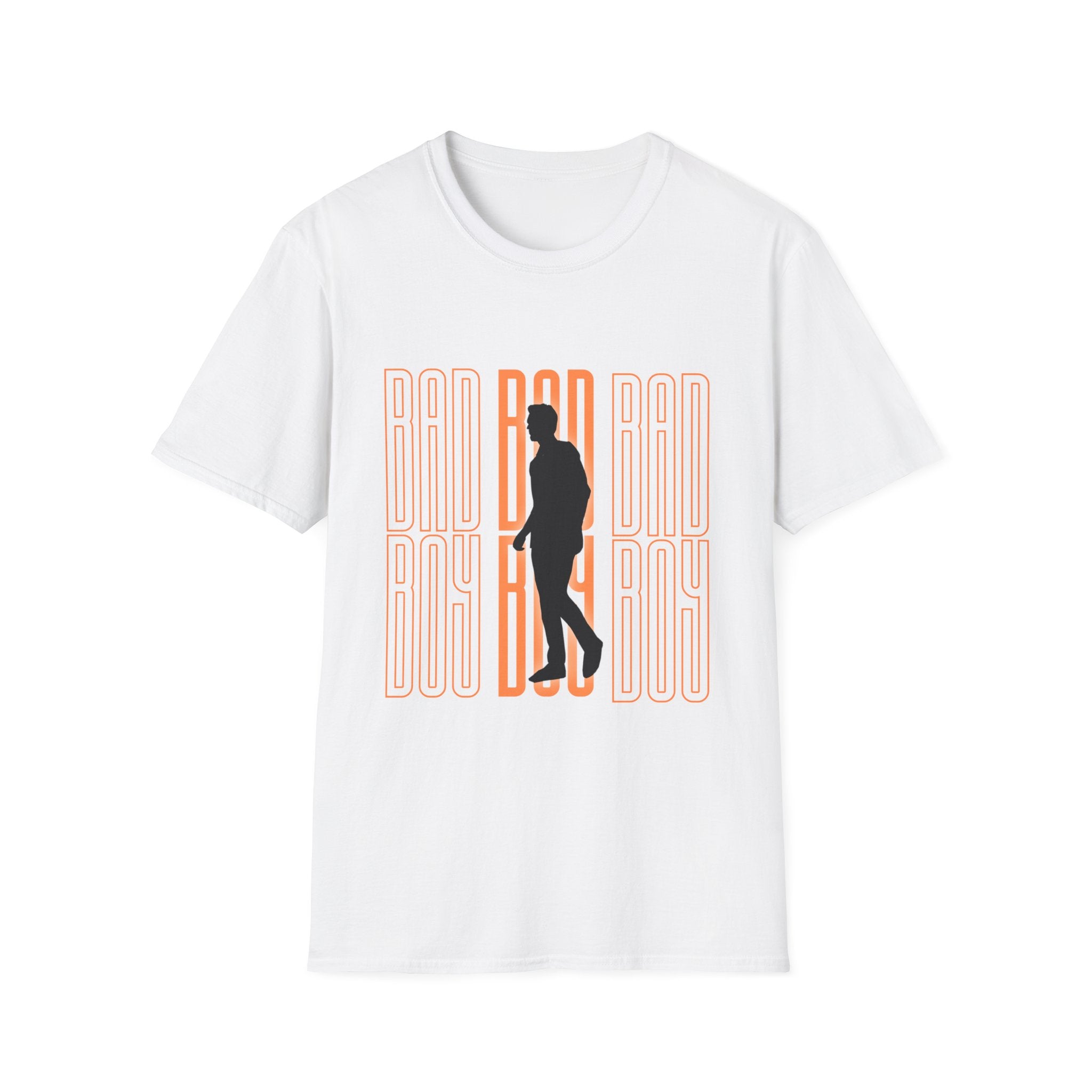 T-Shirt — Retro 'Bad Boy' Silhouette Graphic Tee