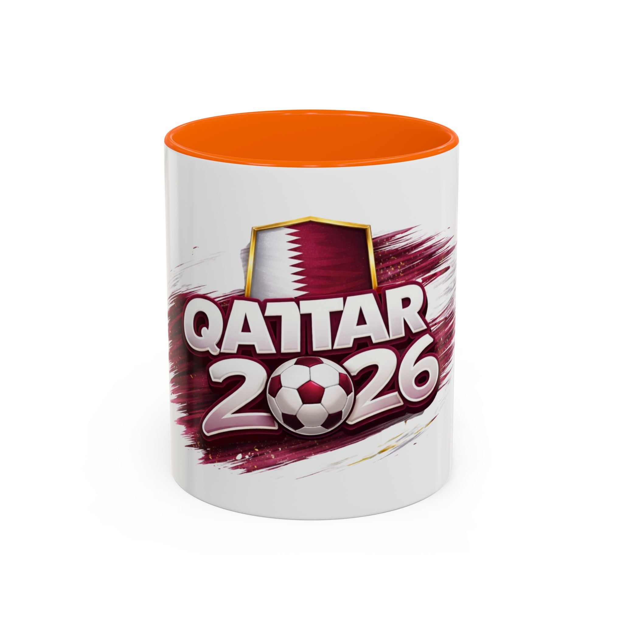 Qatar 2026 Soccer Coffee Mug — Cup Fan Travel Souvenir