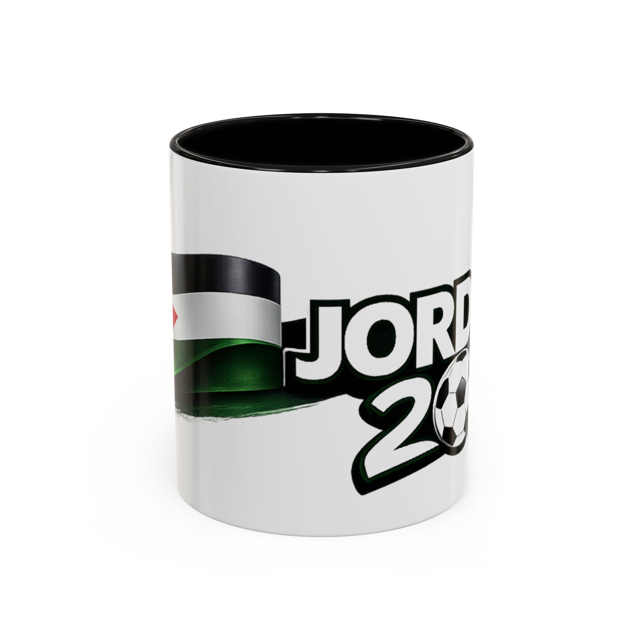 Jordan 2026 Soccer Fan Accent Coffee Mug