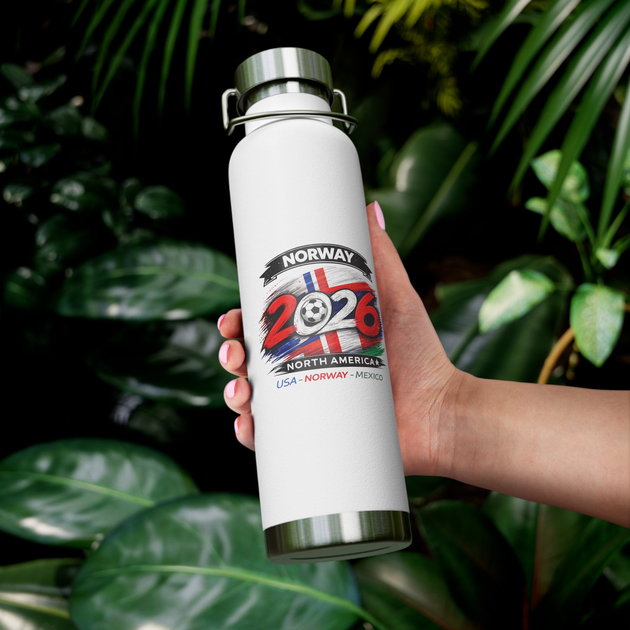 Norway 2026 Soccer Tour 22oz Insulated Bottle