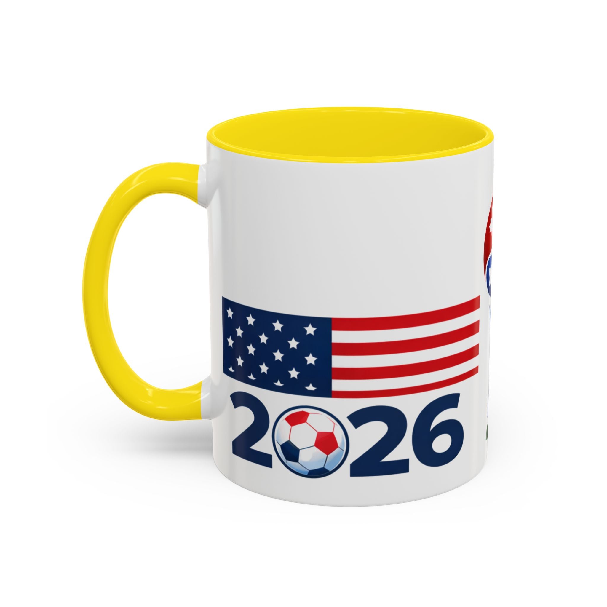 2026 cup USA+Canada Soccer Coffee Mug — 11/15oz Accent