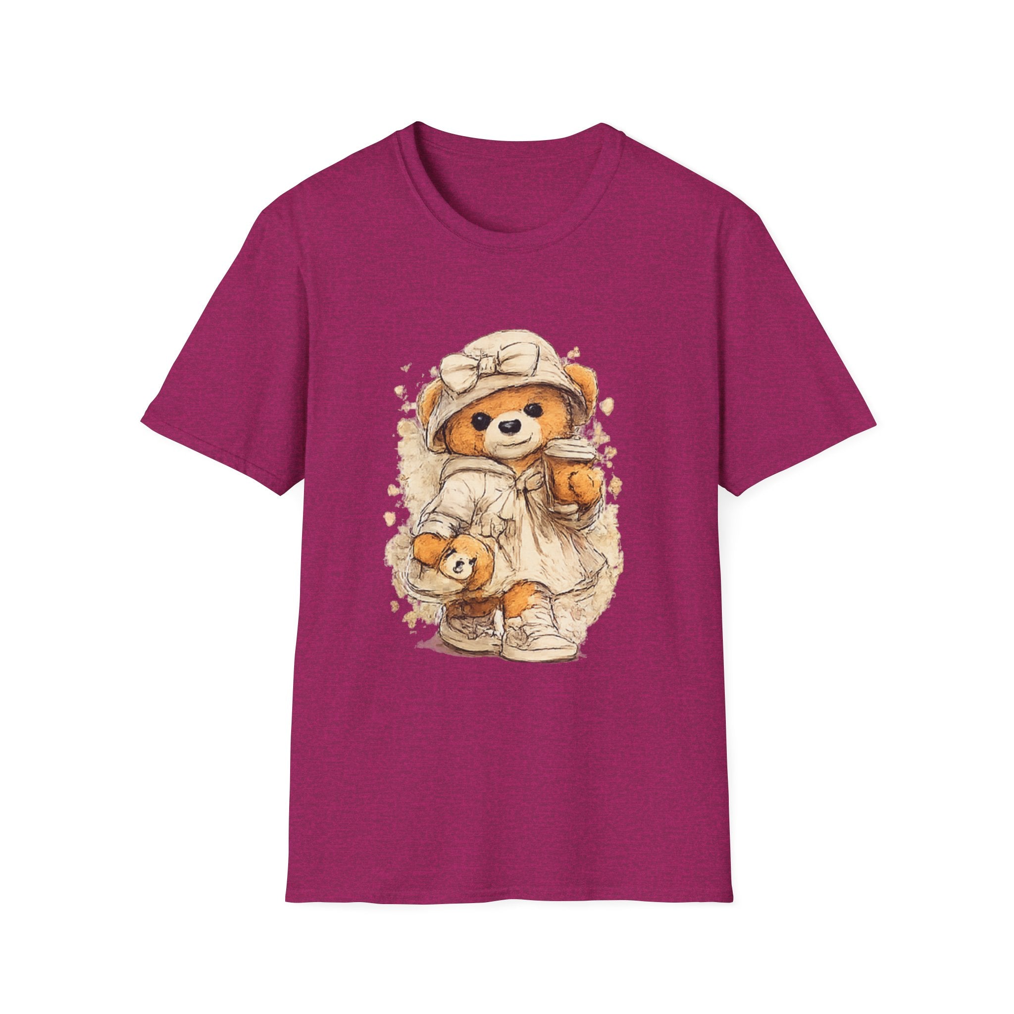Cute Bear Mom & Baby T‑Shirt — Matching Mama Bear Graphic Tee