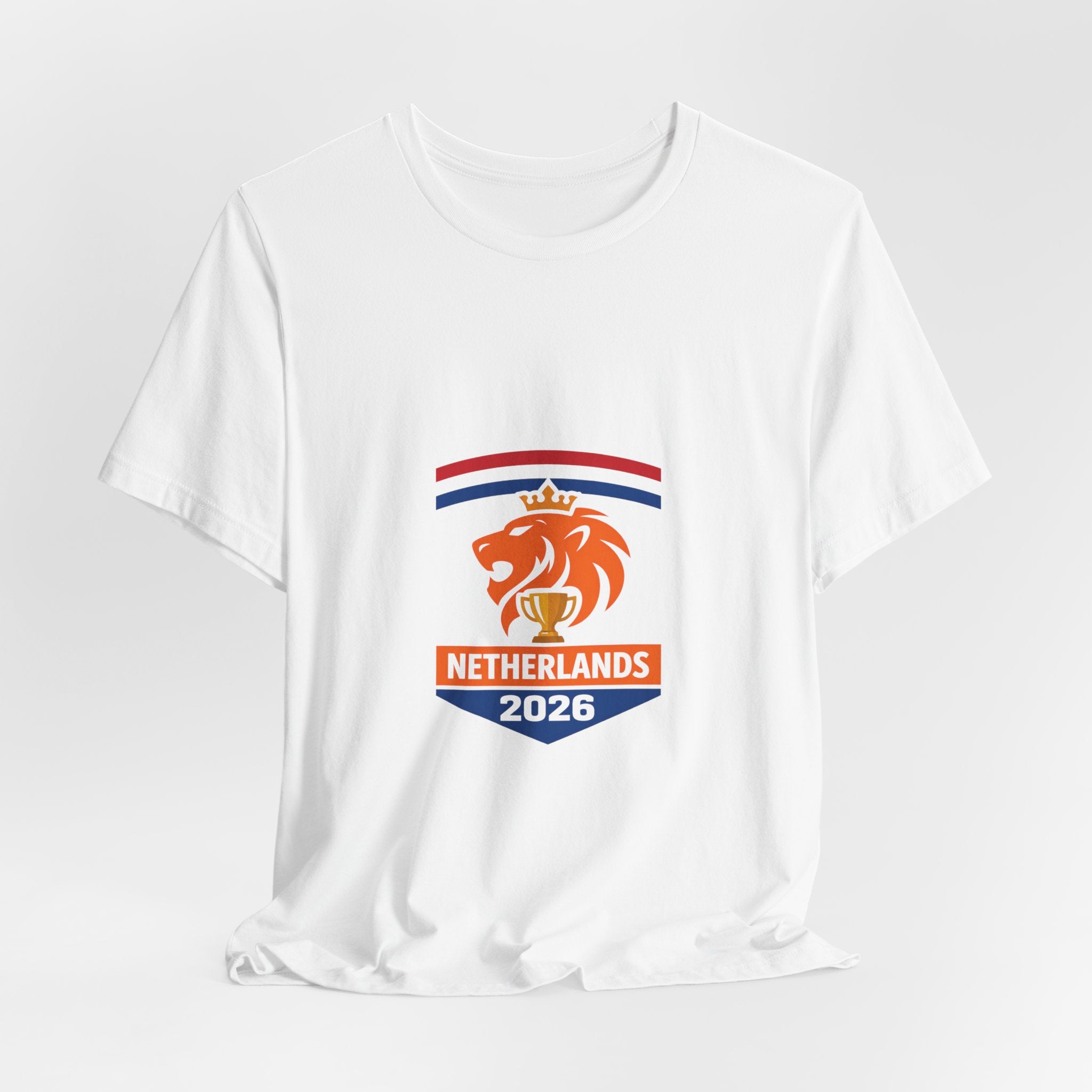 Netherlands 2026 Soccer T-Shirt — Nederland Flag & Map Football Tee