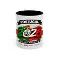 Portugal 2026 Soccer Cup Accent Coffee Mug — USA England Mexico Host Nations