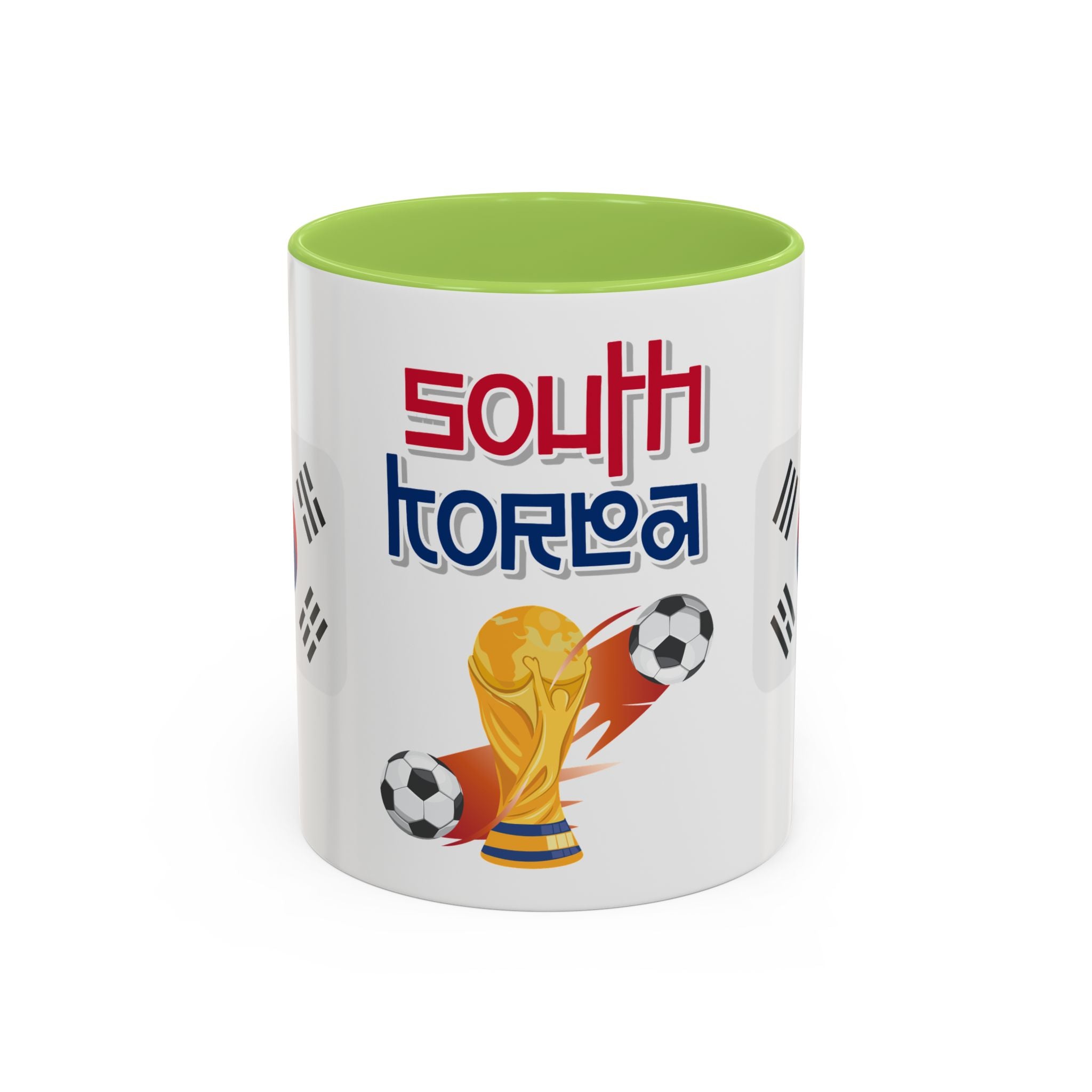 South Korea Accent Coffee Mug (11, 15oz)