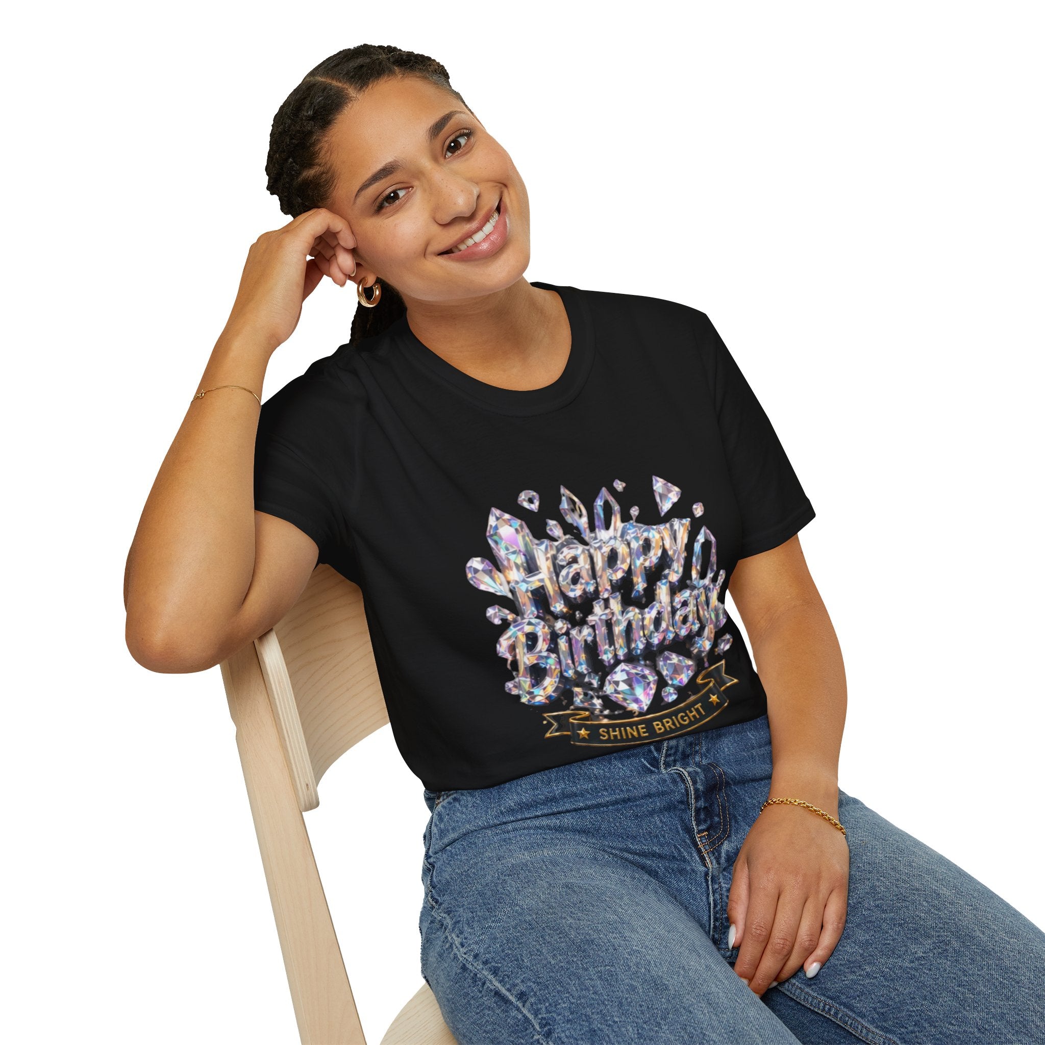 Happy Birthday Shine Bright T-Shirt