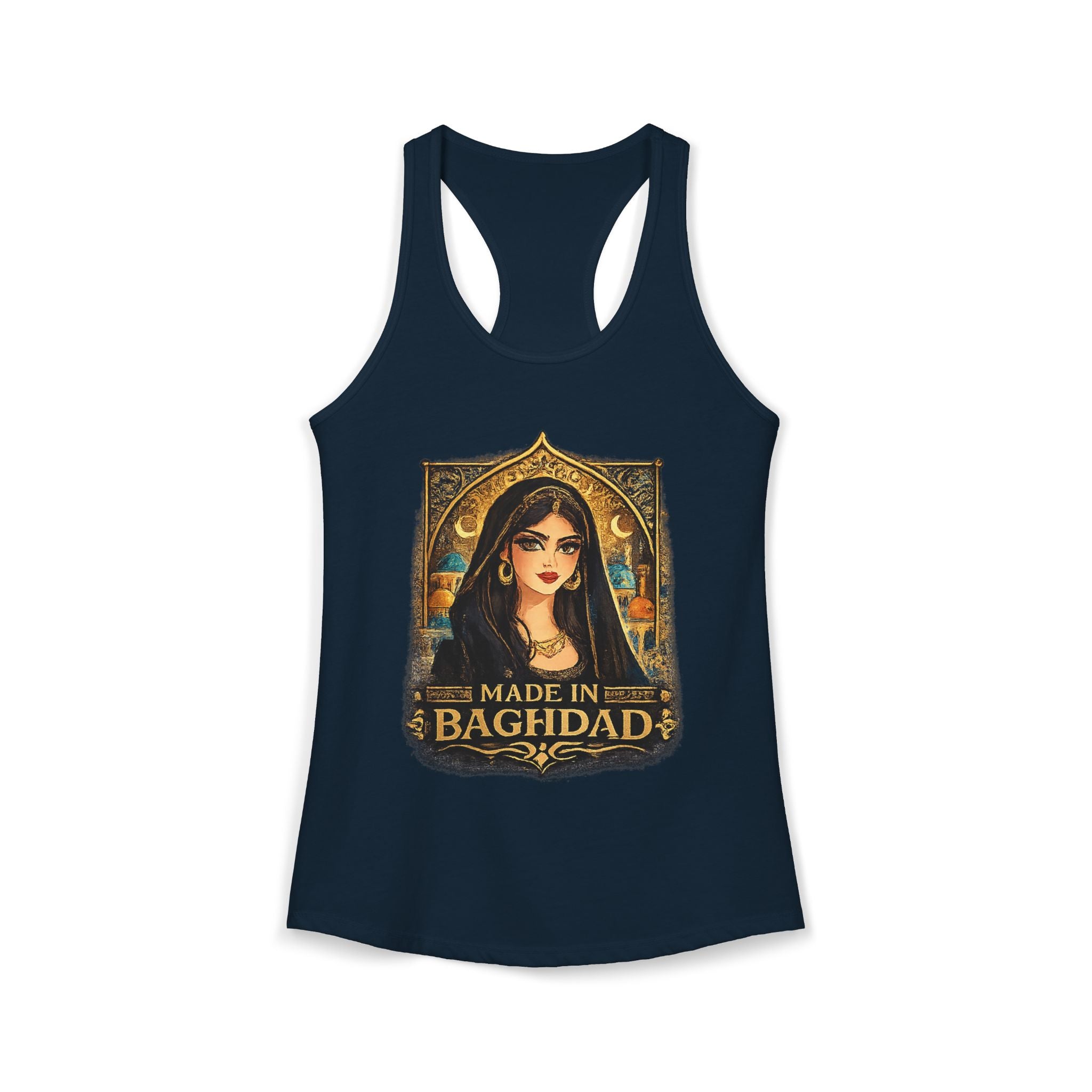 Women's Ideal Racerback Tank made in baghdad