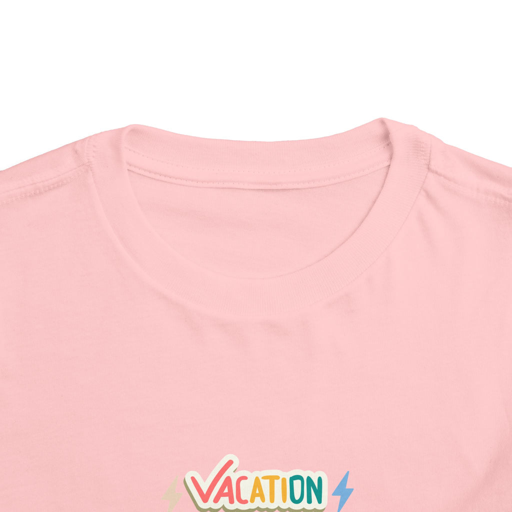 Toddler Tee – "Vacation Mode" Beach Graphic Kids Shirt