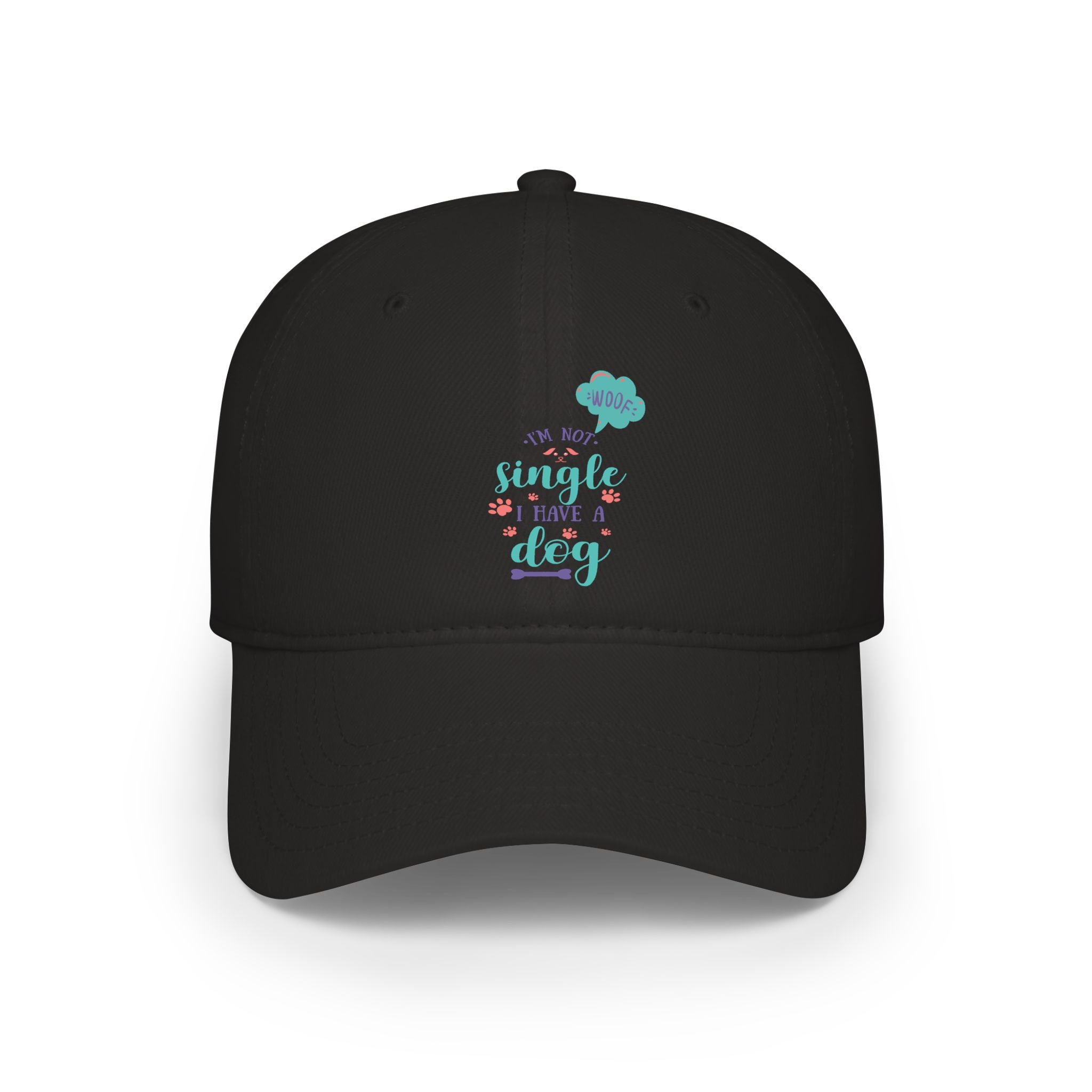 Funny "Single, Taken, I Have a Dog" Dog Lover Baseball Cap