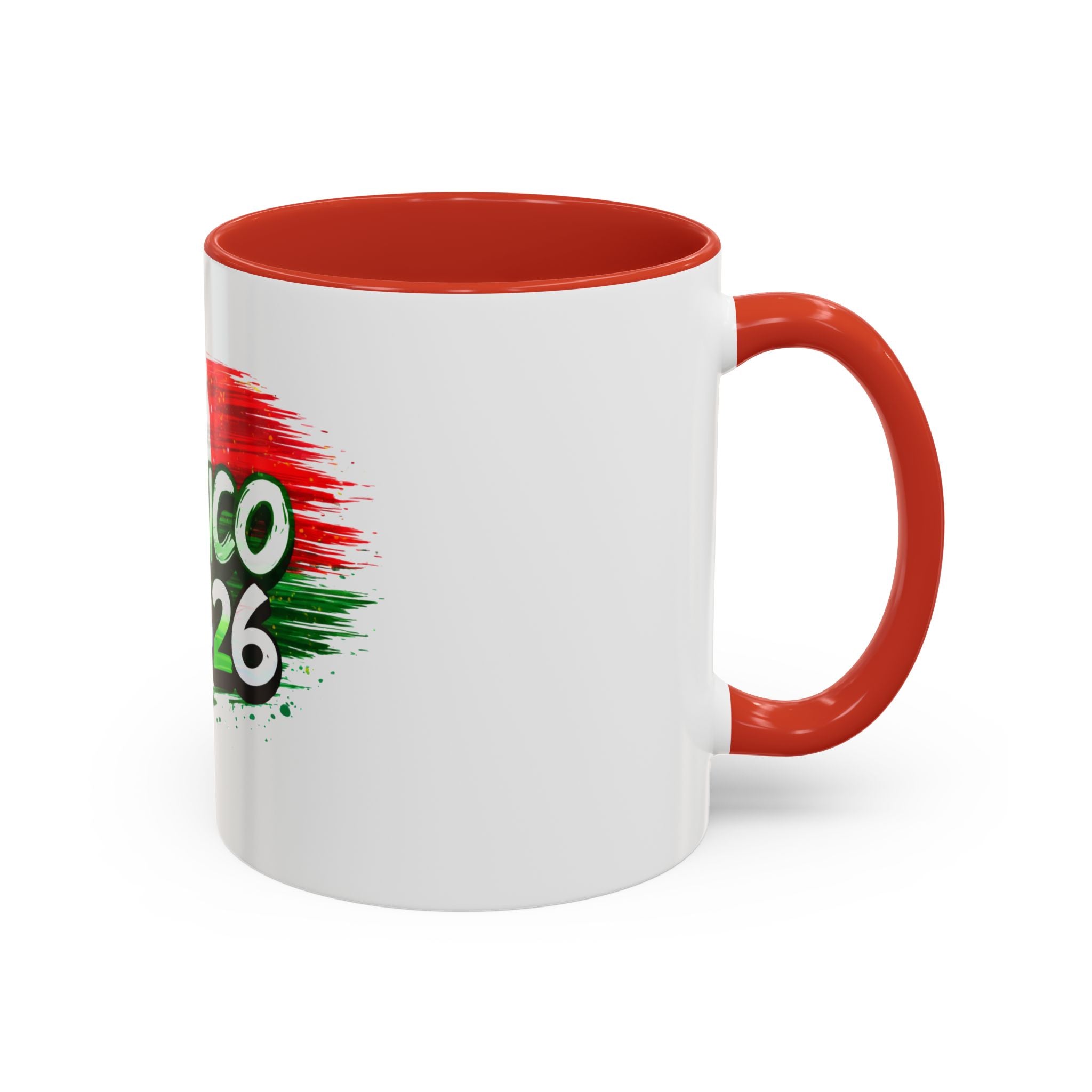 Mexico 2026 Soccer Mug — Mexican Flag Football Cup Coffee Cup (11/15oz)