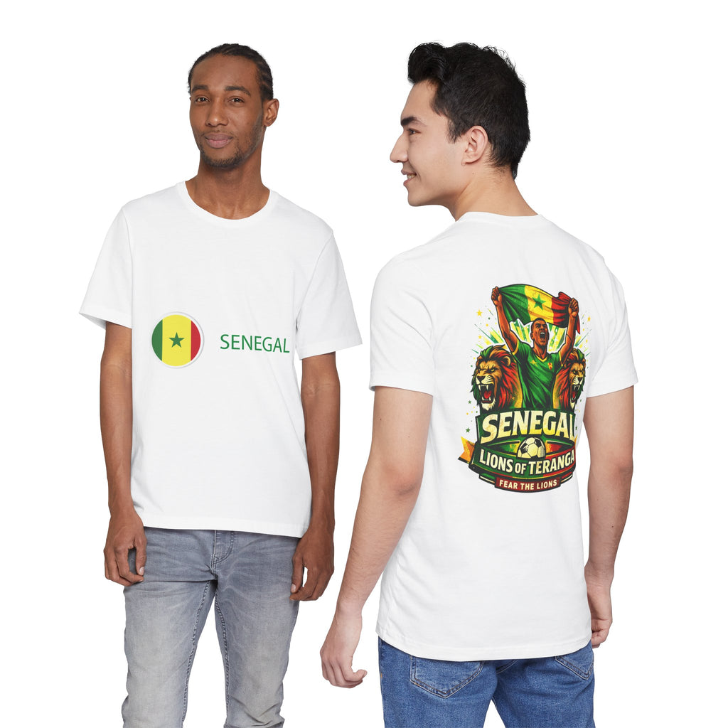 Senegal Soccer T-Shirt — Lions of Teranga Fan Tee