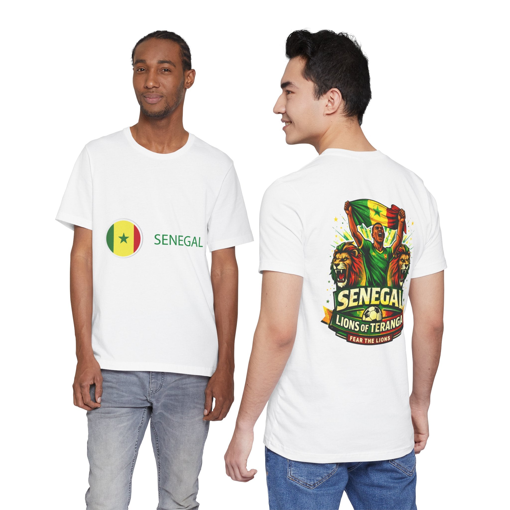 Senegal Soccer T-Shirt — Lions of Teranga Fan Tee