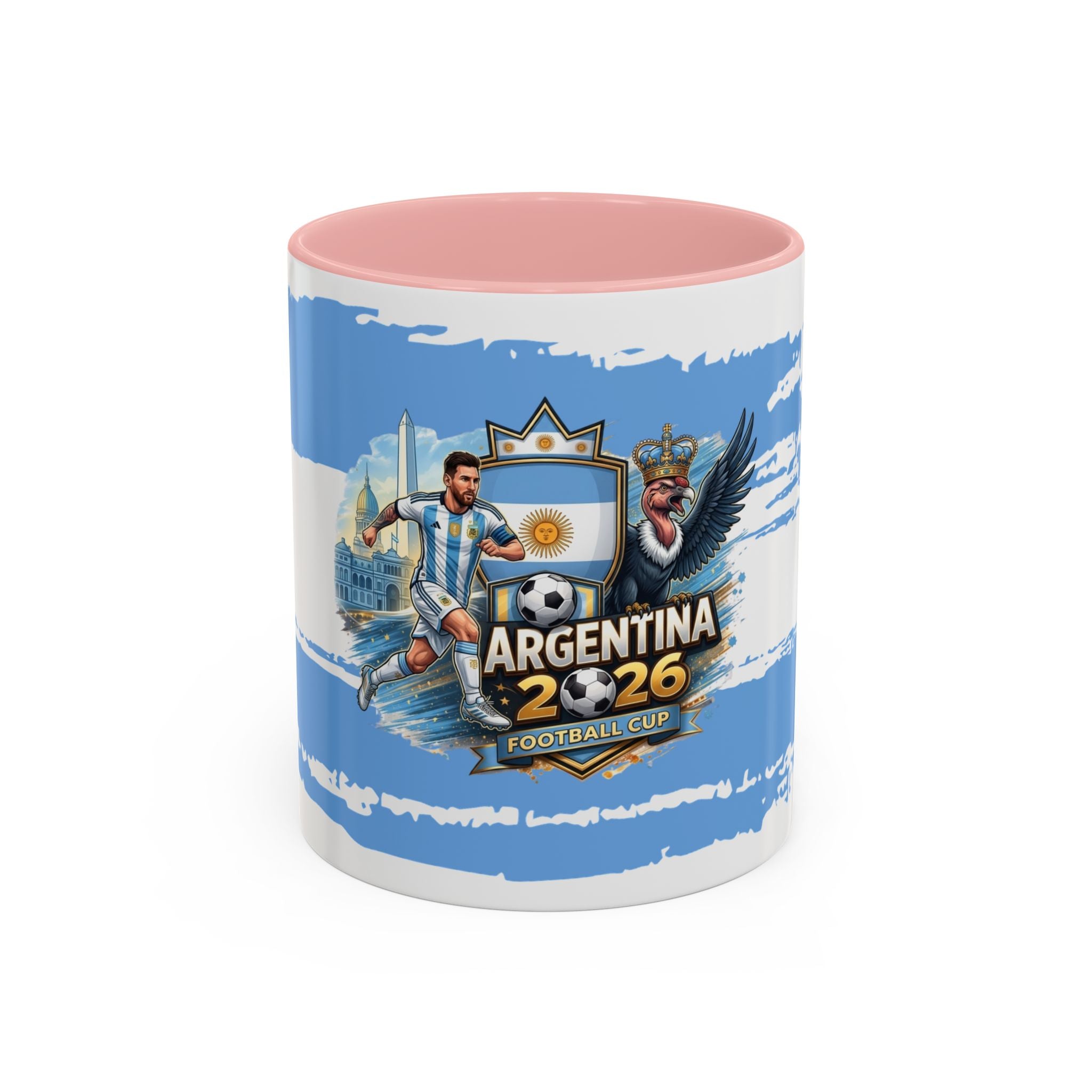 Argentina 2026 Football Cup Coffee Mug — Soccer Fan Gift (11/15oz)