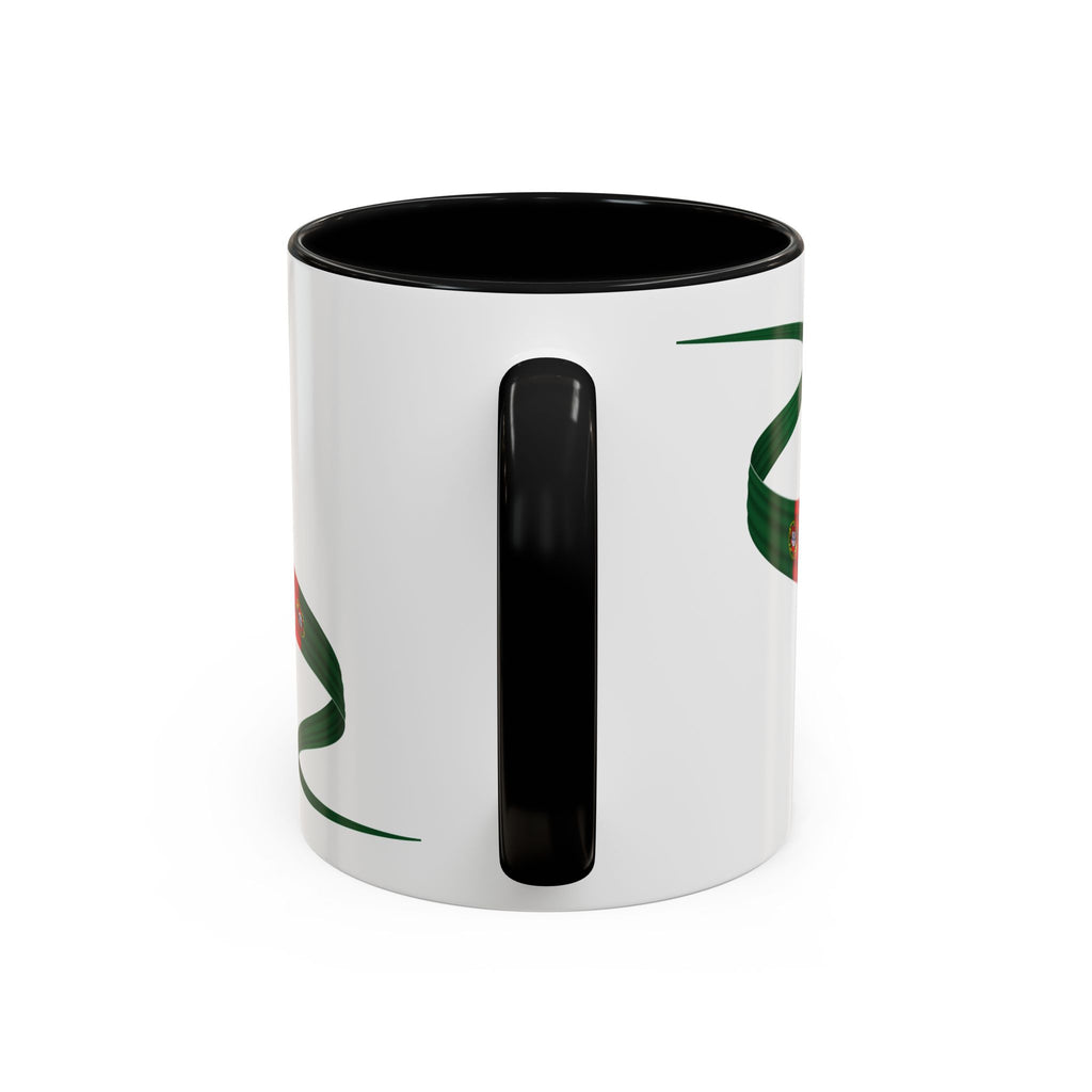 Portugal 2026 Soccer Cup Accent Coffee Mug — USA England Mexico Host Nations
