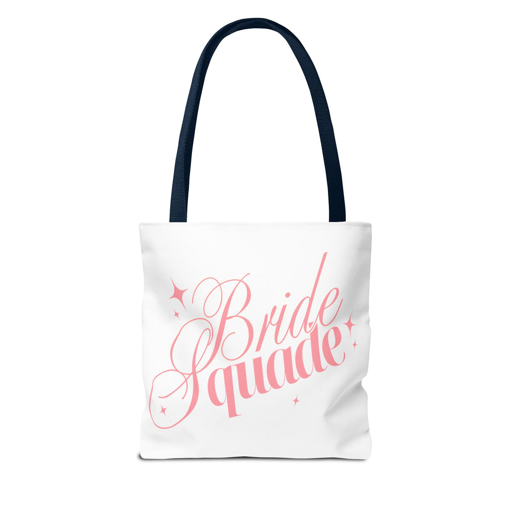 Bride Squad Tote Bag — Pink Bridal Bachelorette Party Gift