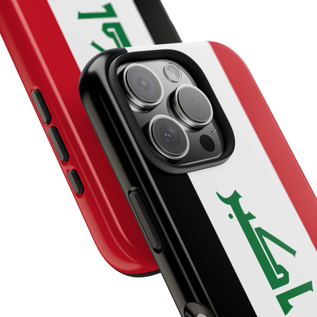 Iraq Flag Tough Phone Case — Durable Patriotic iPhone/Android Cover