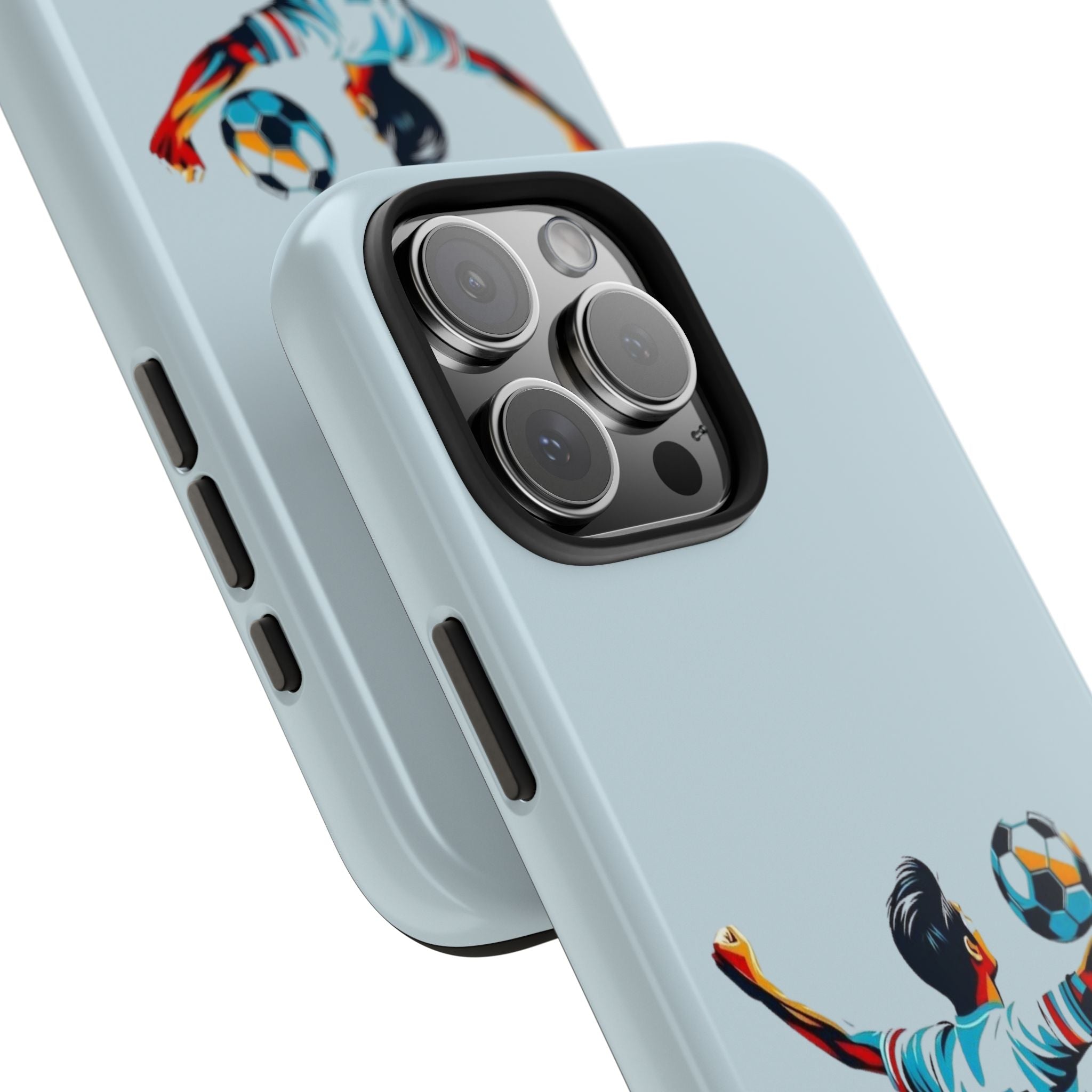 Soccer Celebration Tough Phone Case — Lightweight Protective iPhone Cover