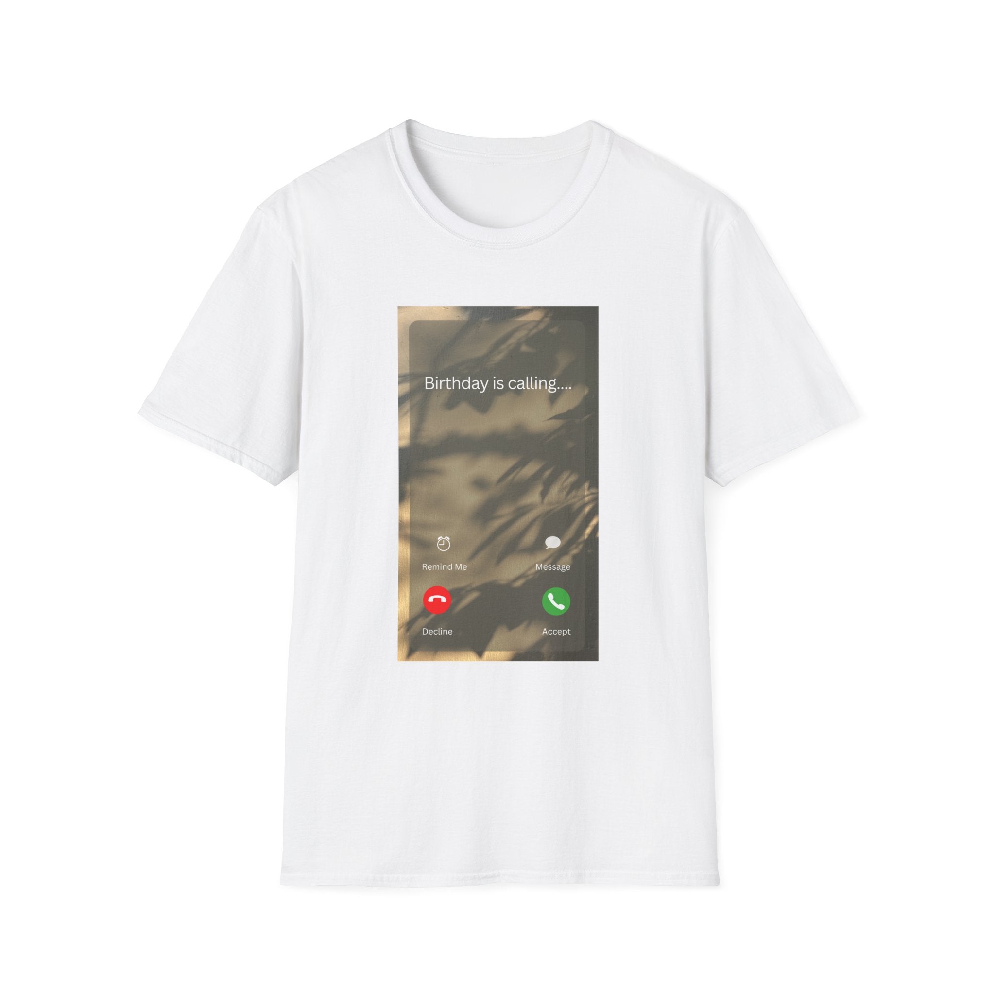 Birthday Is Calling Unisex T-Shirt