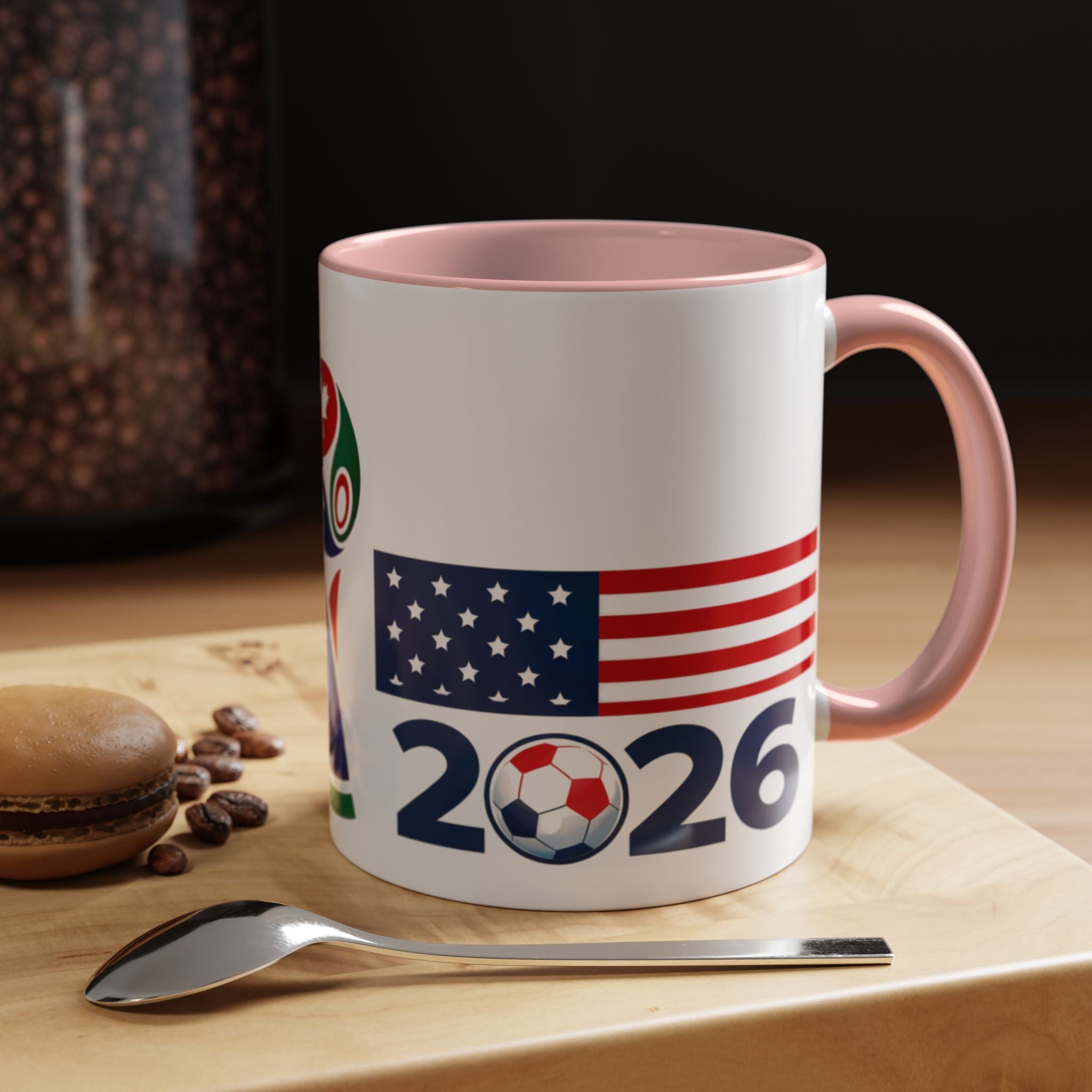 2026 cup USA+Canada Soccer Coffee Mug — 11/15oz Accent