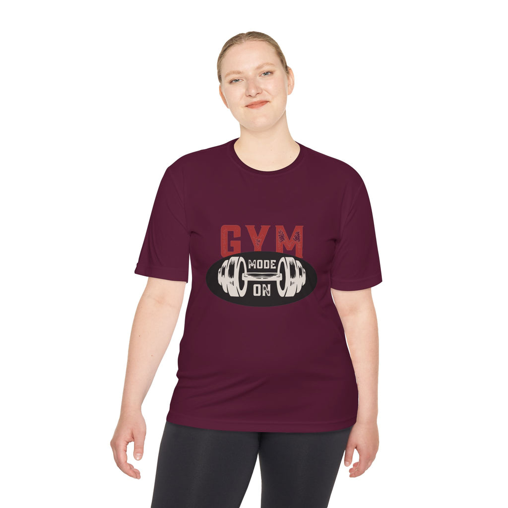 Gym Mode On Moisture-Wicking Tee