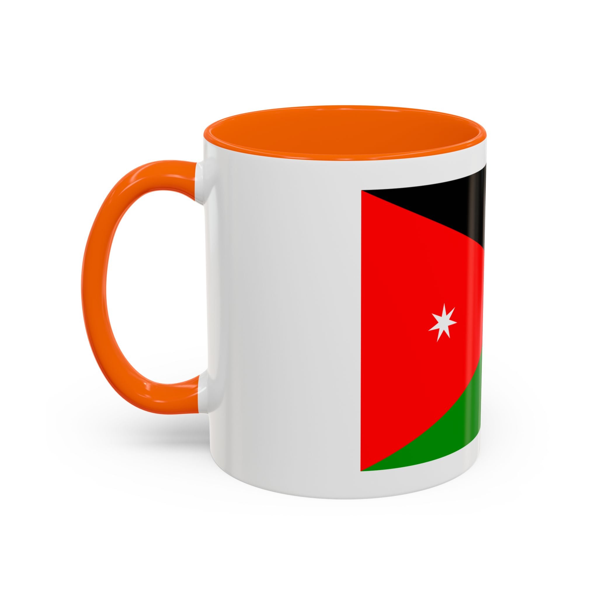 Jordan Flag Accent Coffee Mug – Patriotic Jordanian Tea & Coffee Cup (11/15oz)
