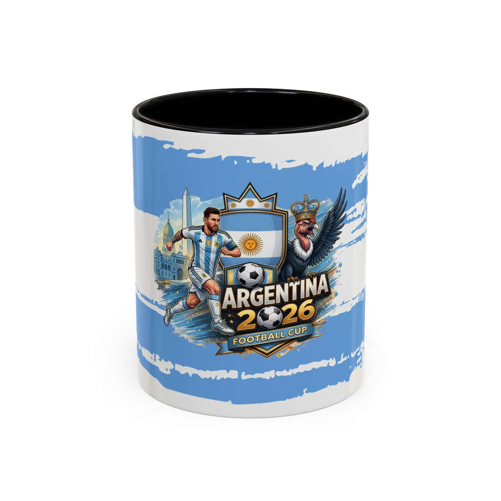 Argentina 2026 Football Cup Coffee Mug — Soccer Fan Gift (11/15oz)