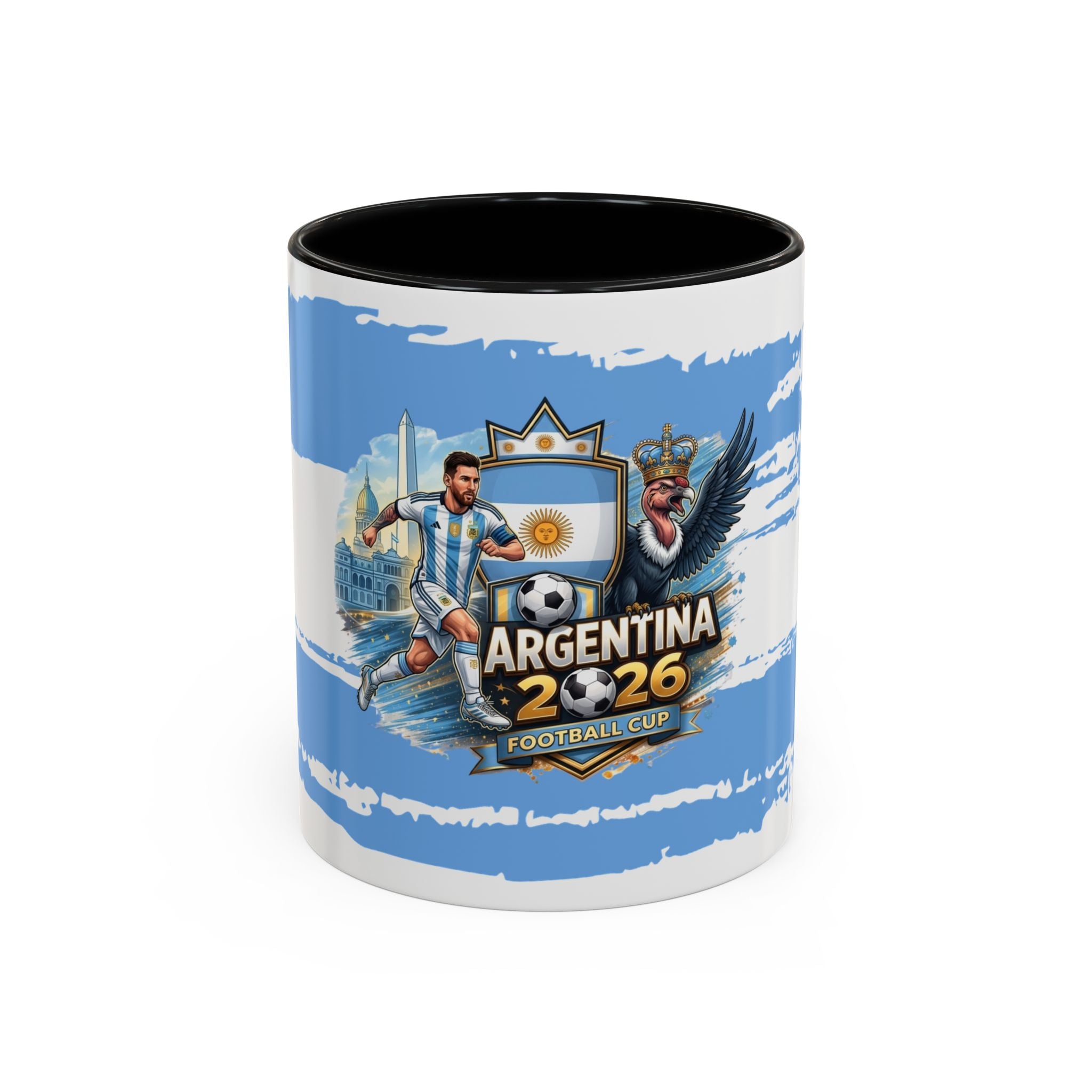 Argentina 2026 Football Cup Coffee Mug — Soccer Fan Gift (11/15oz)