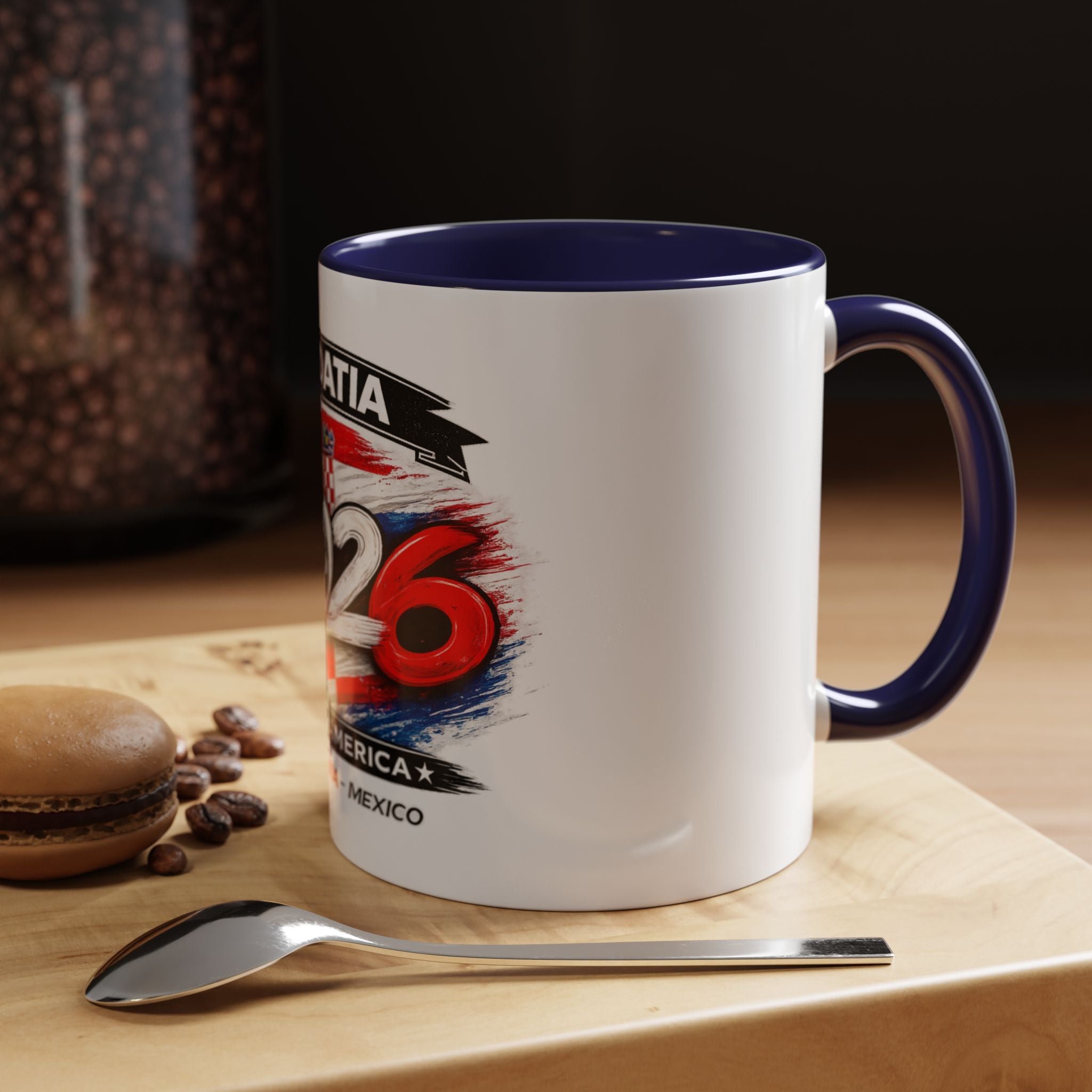 Croatia 2026 Soccer Mug — North America Cup Supporter Coffee Cup