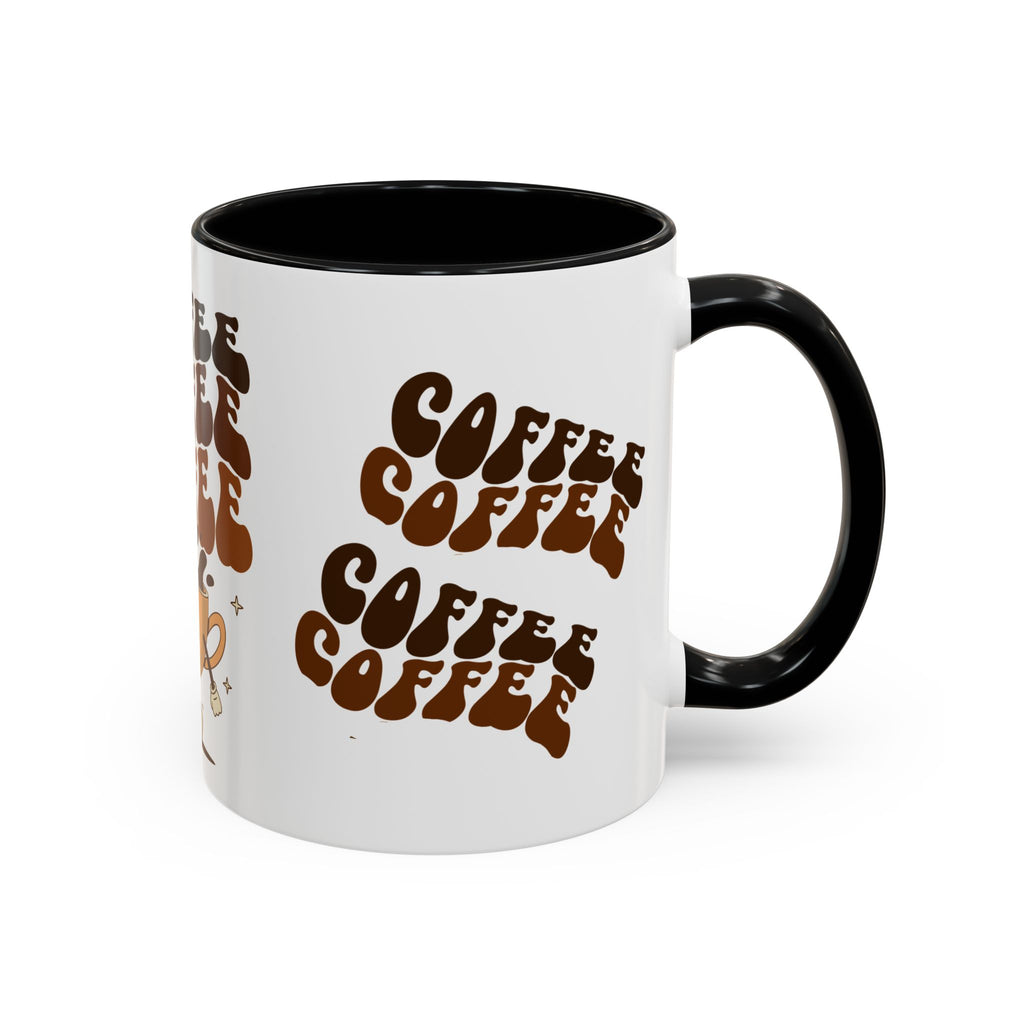 Drink coffee Accent Coffee Mug (11, 15oz)