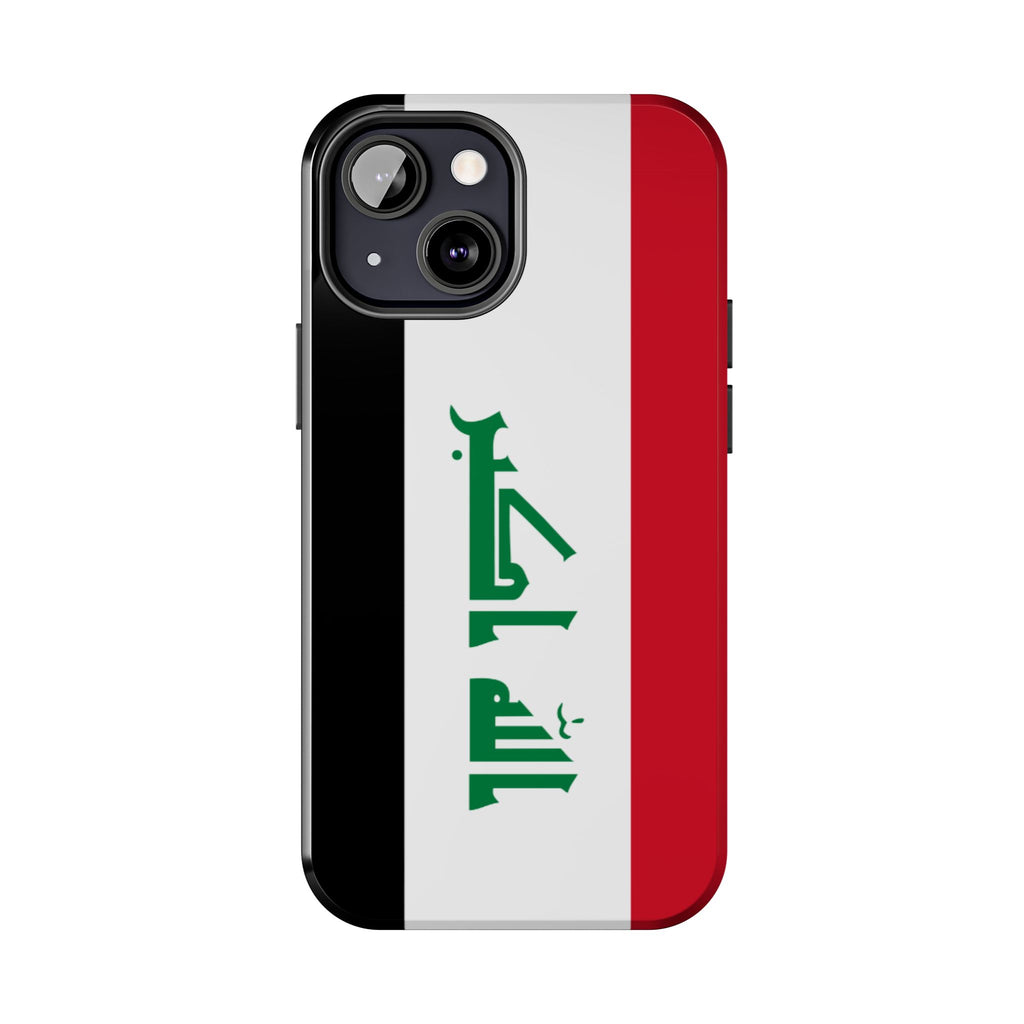 Iraq Flag Tough Phone Case — Durable Patriotic iPhone/Android Cover