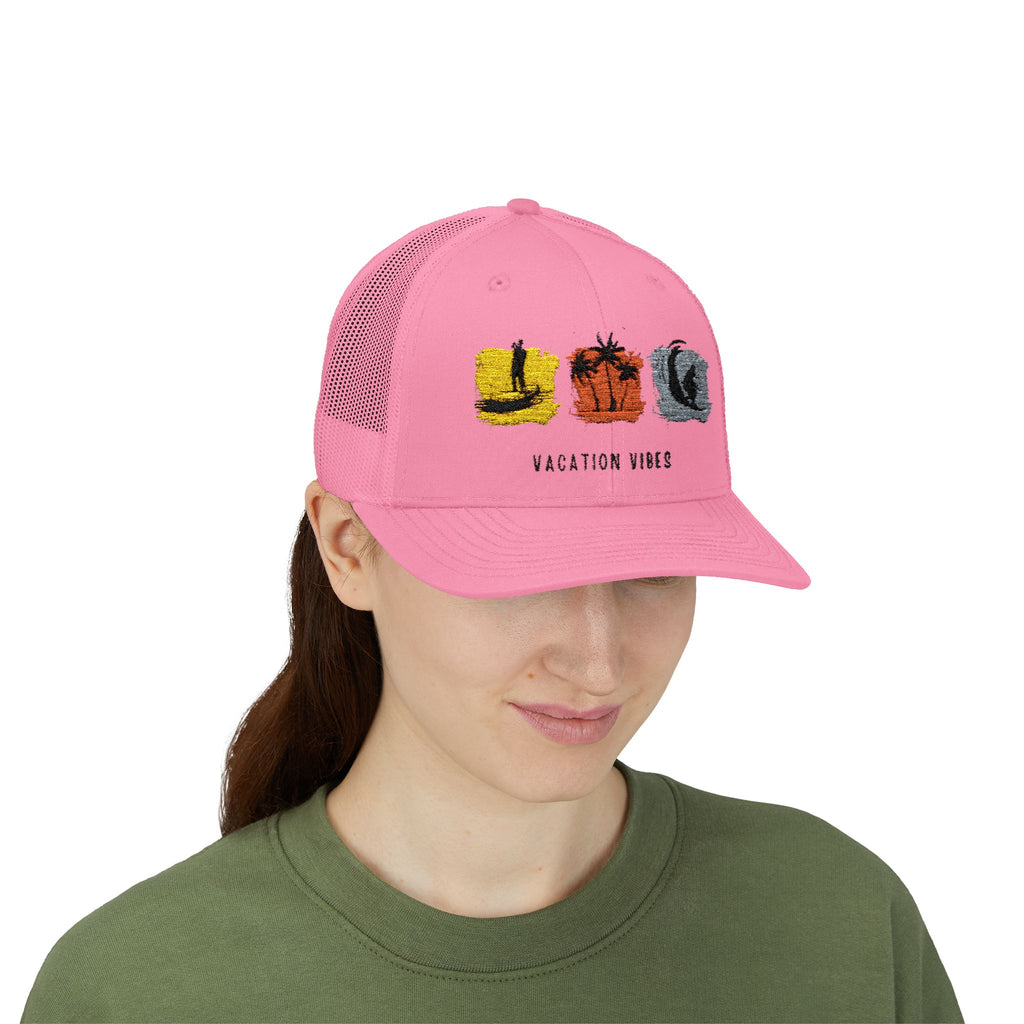 Vacation Vibes Snapback Trucker Cap