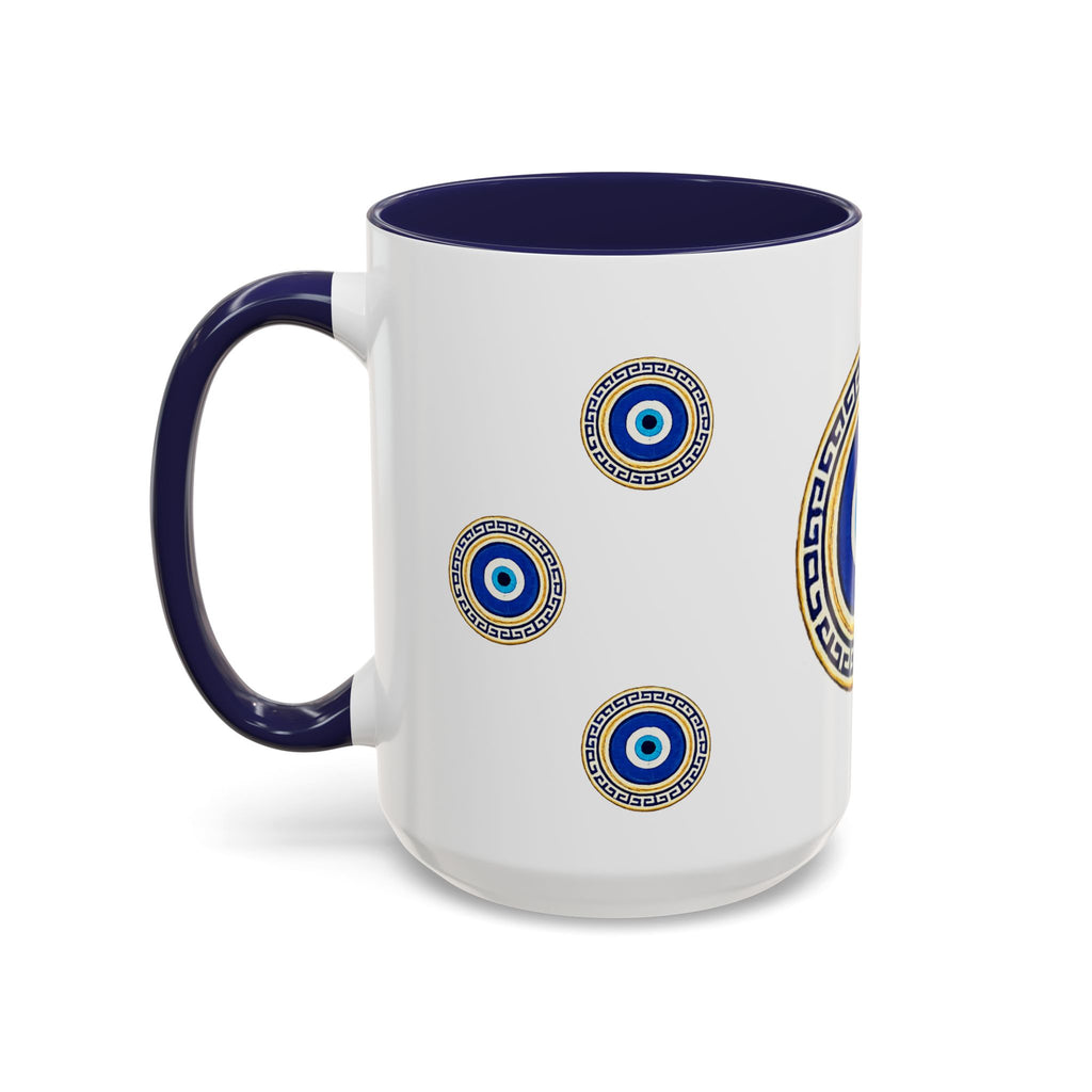 Evil Eye Accent Coffee Mug