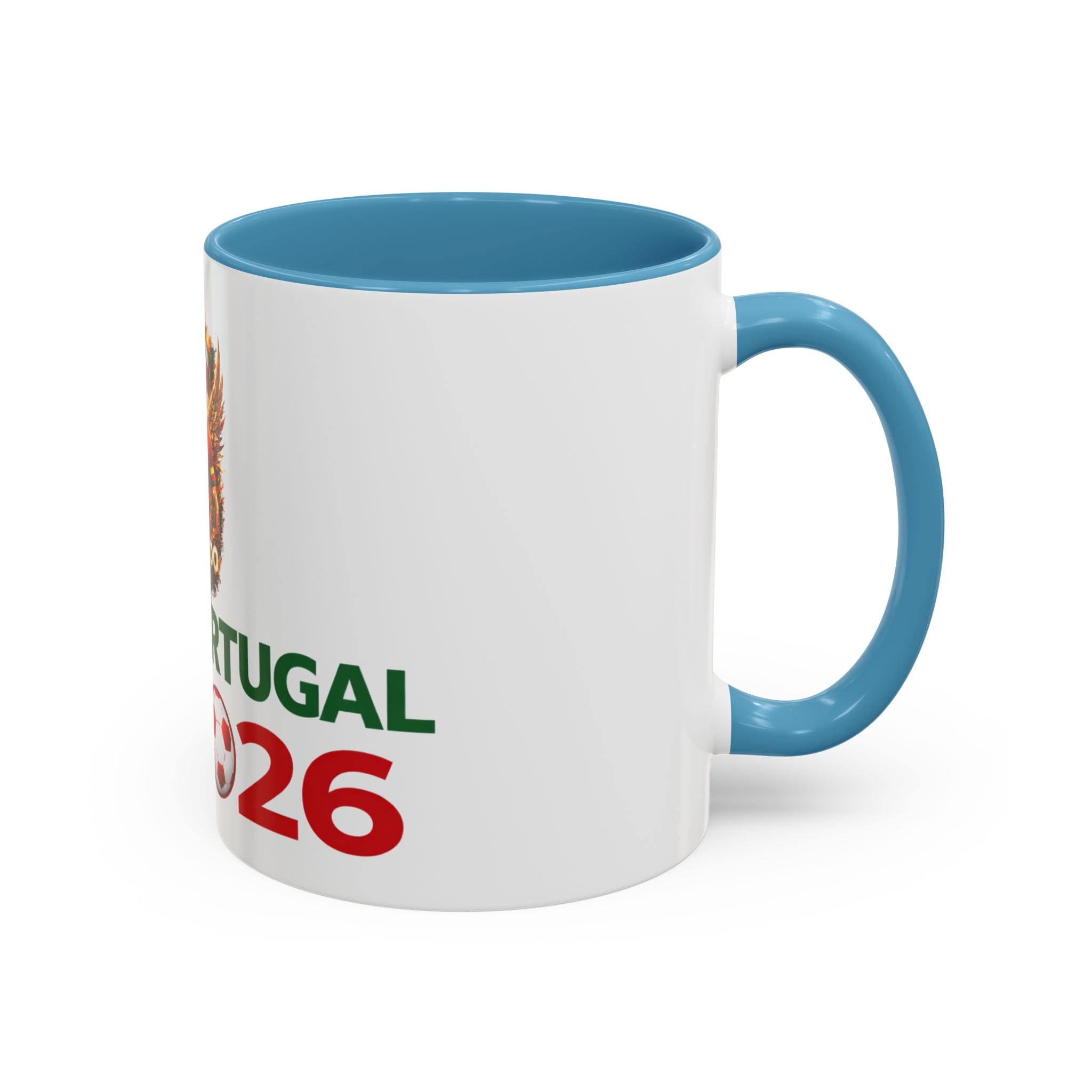 Portugal 2026 Coffee Mug — Soccer Fan Accent Mug (11/15oz)