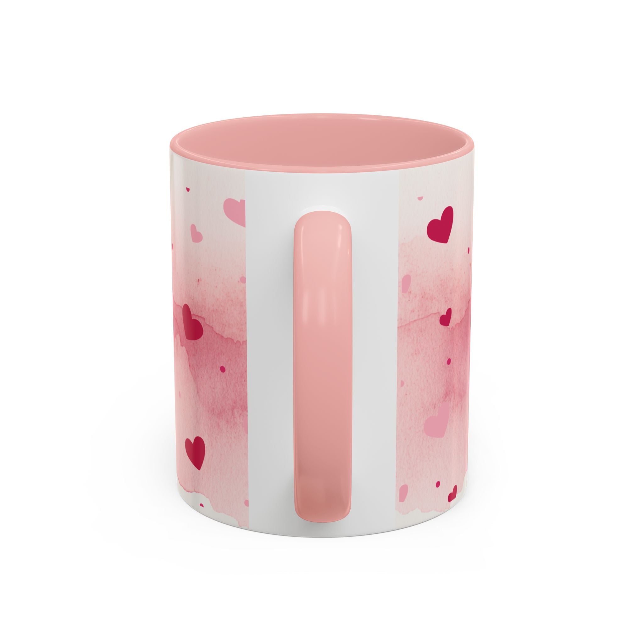 Accent Coffee Mug - Cute Pink Shisha Girl with Arabic Quote Hookah mug