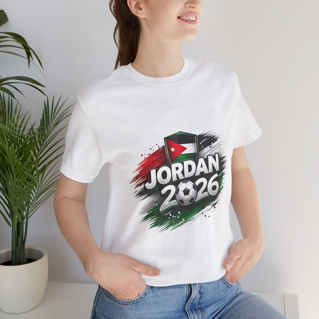 Jordan 2026 Soccer T-Shirt – Jordan Flag Football Fan Tee